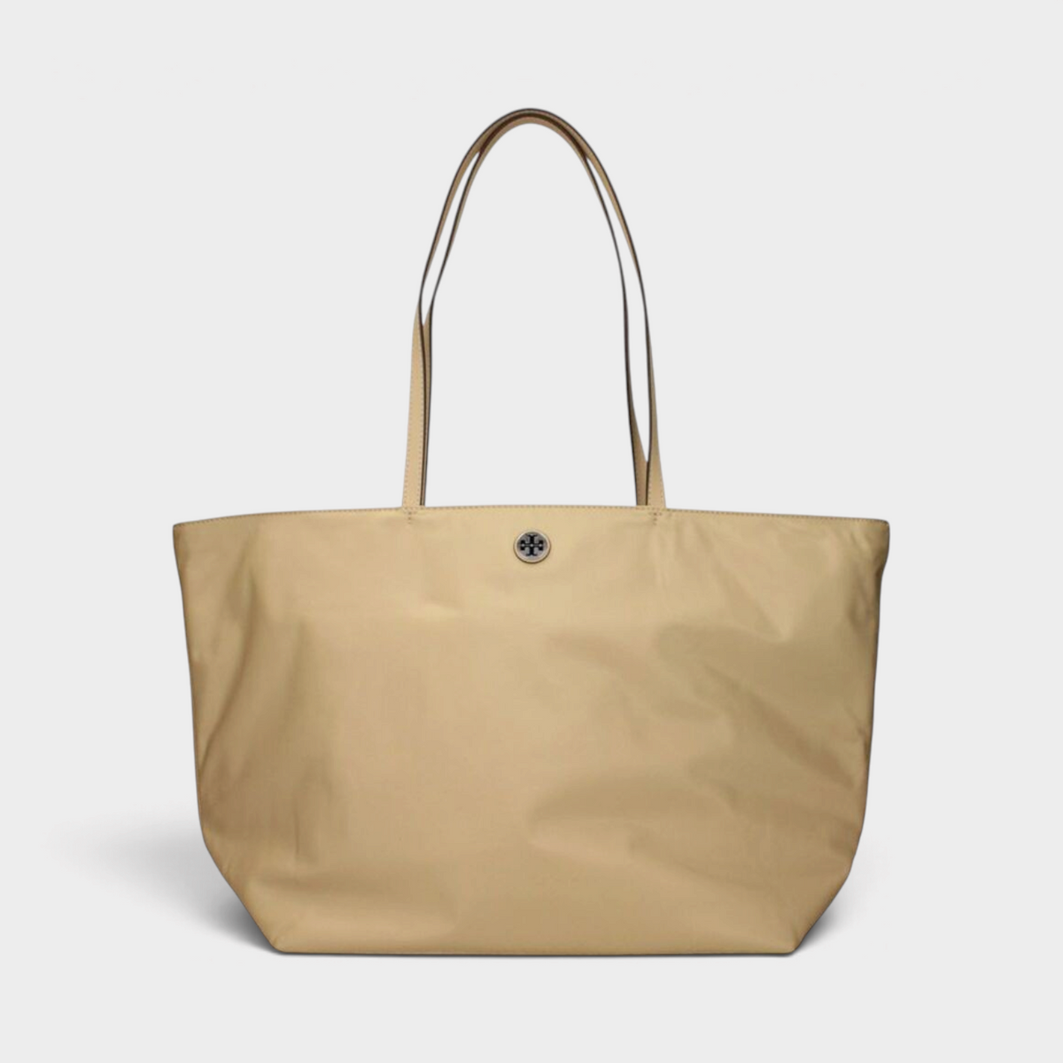 Nylon Tote Bag Praline Beige
