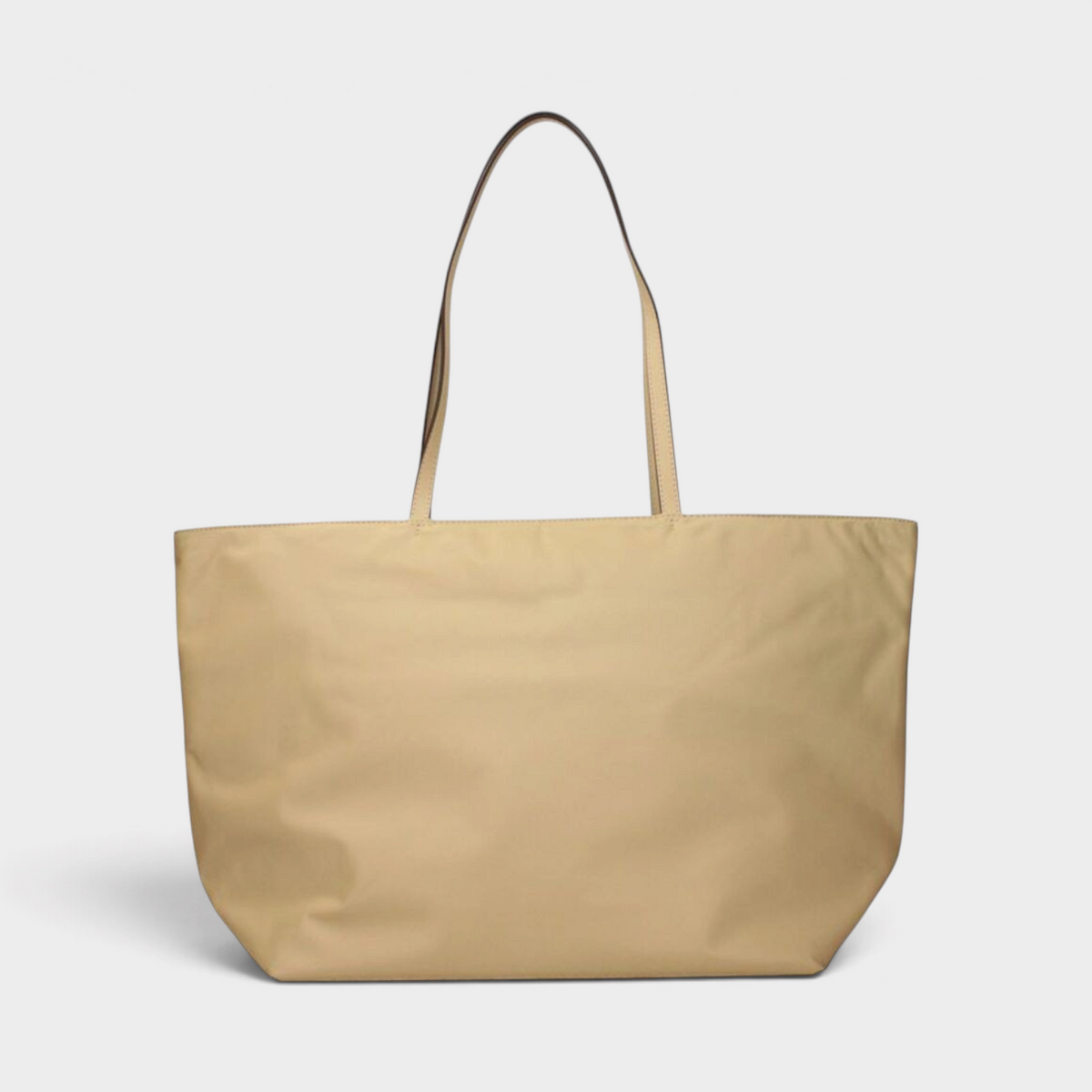 Nylon Tote Bag Praline Beige