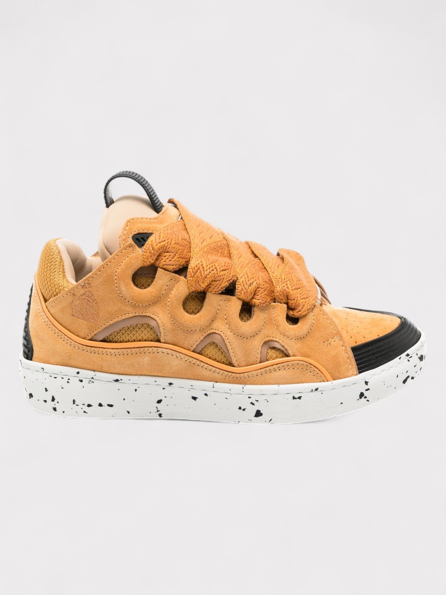 Lanvin Curb Oversized Sneakers Honey Orange - Supplied FashionLanvin