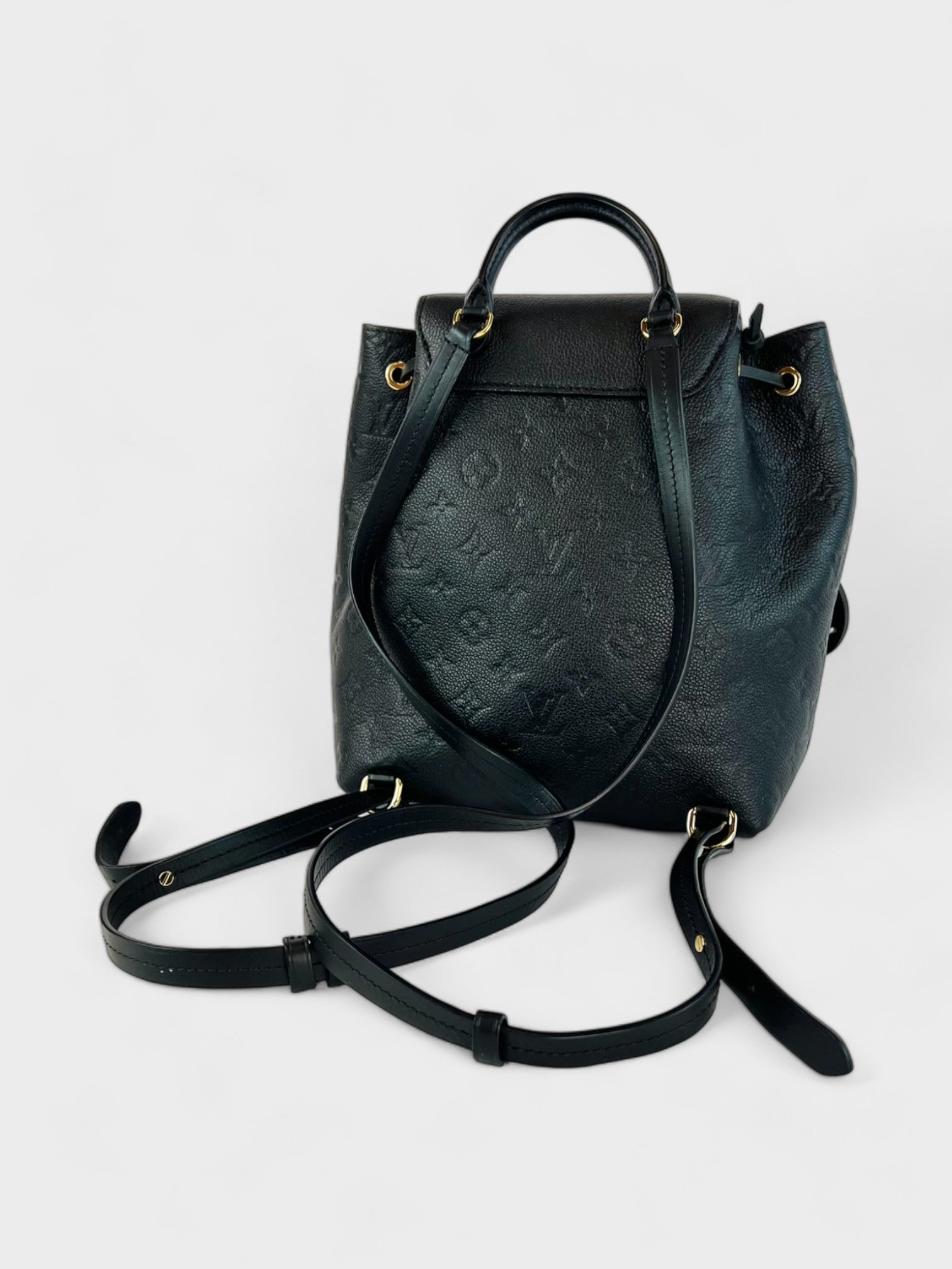 Louis Vuitton 2020 Montsouris PM Backpack Black - Supplied LuxuryLouis Vuitton