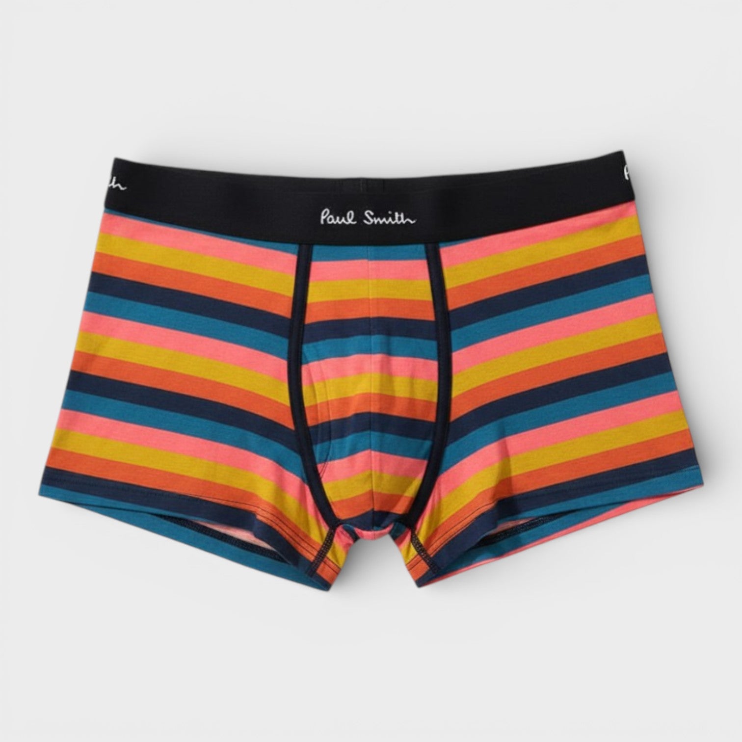 3-Pack Organic Cotton Stretch Boxers Trunk Black