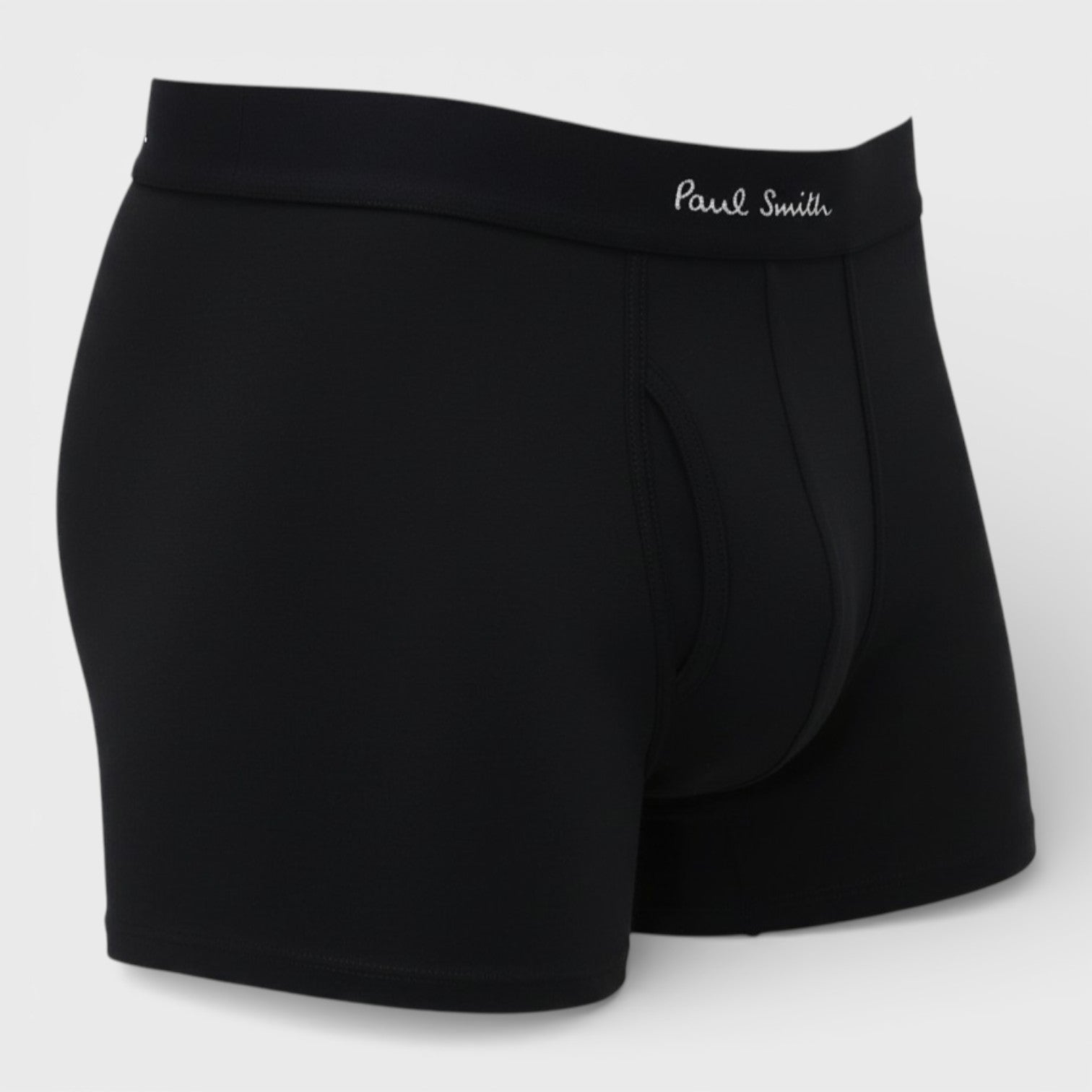 3-Pack Organic Cotton Stretch Boxers Trunk Black