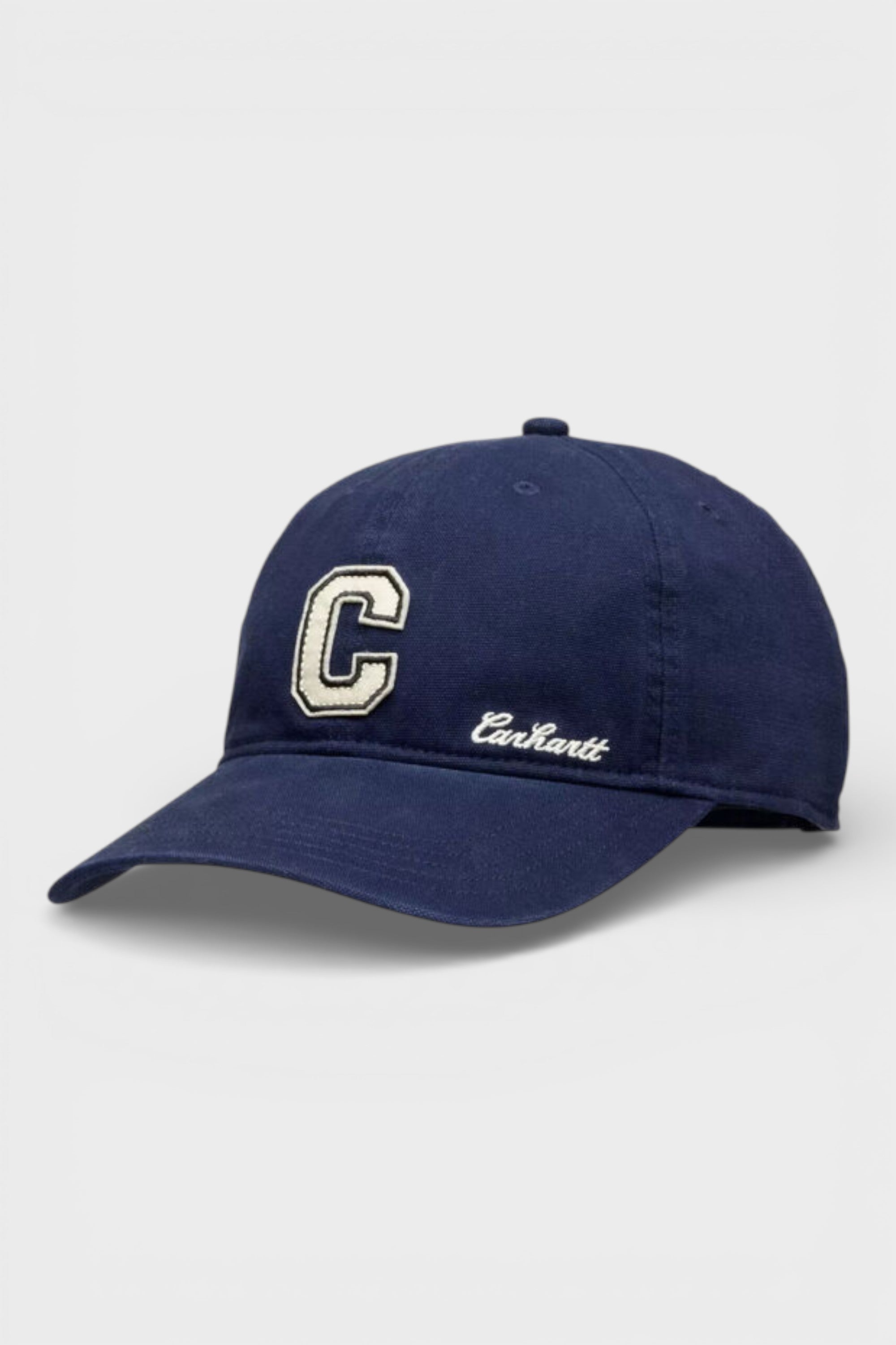 Carhartt Canvas C Patch Baseball Cap Blue