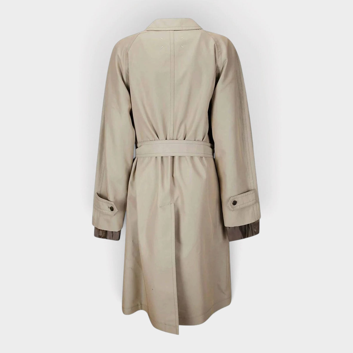 Raw Cuffs Trench Coach Stone