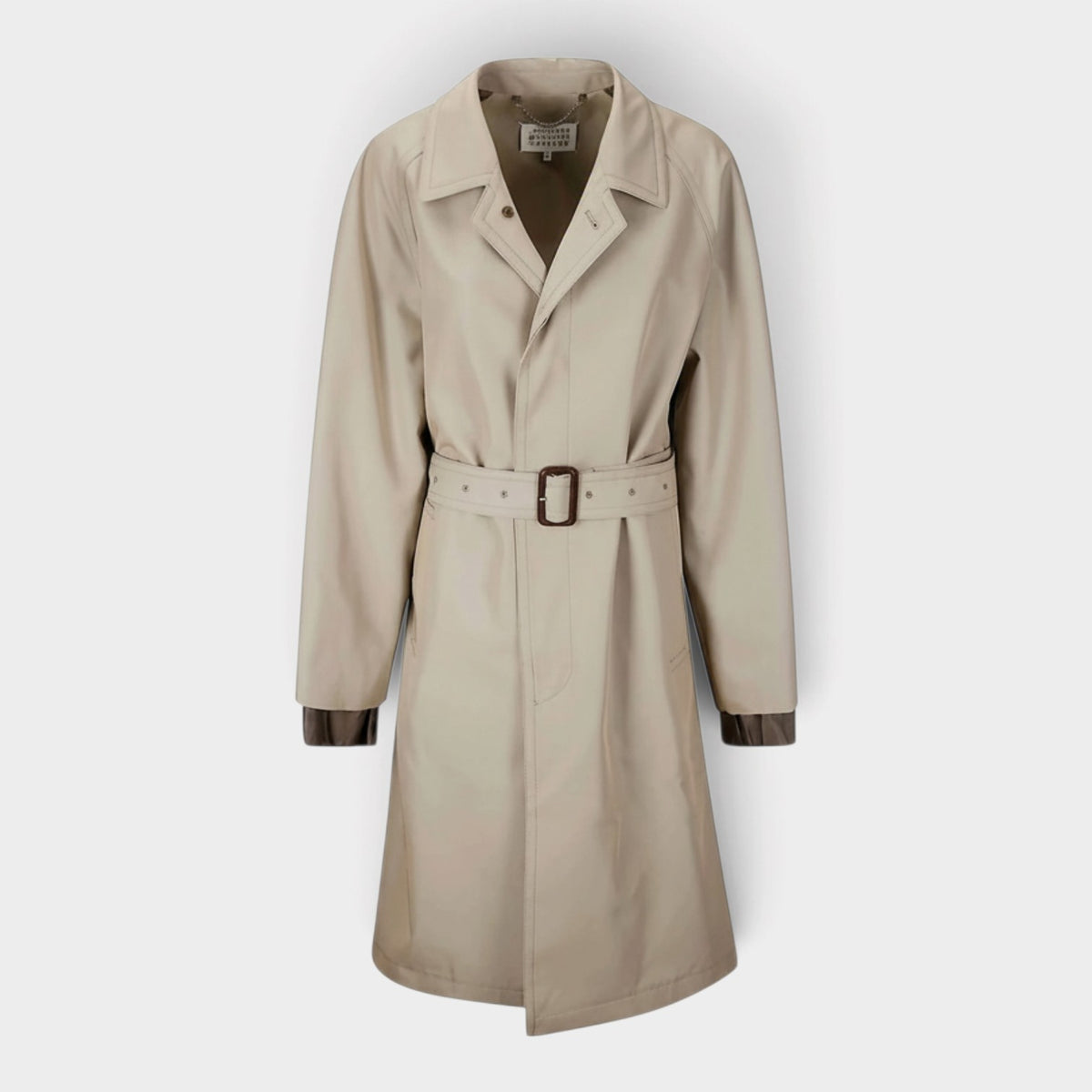 Raw Cuffs Trench Coach Stone