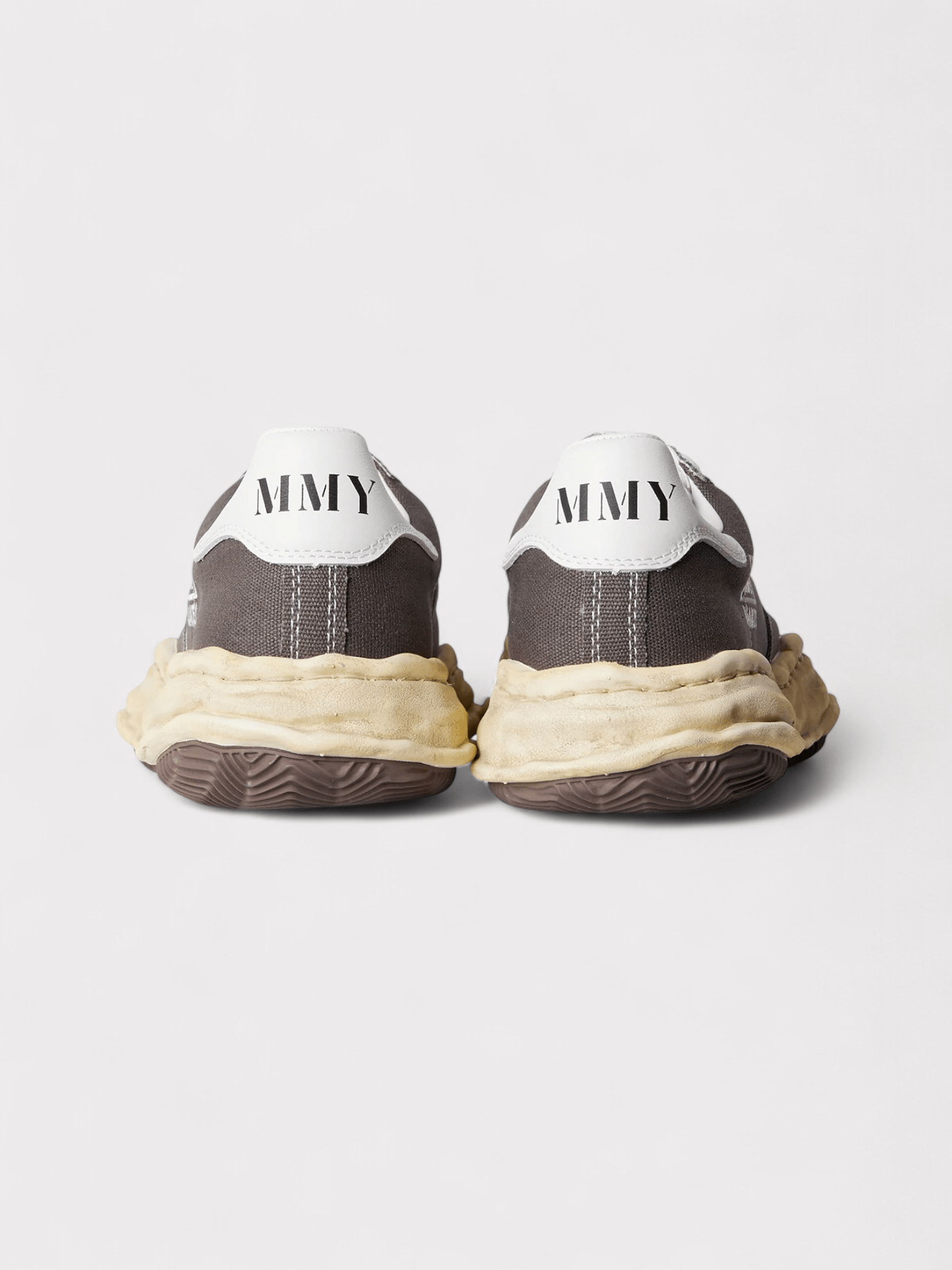 Maison Mihara Yasuhiro Blakey Dyed Sole Low Grey - Supplied FashionMaison Mihara