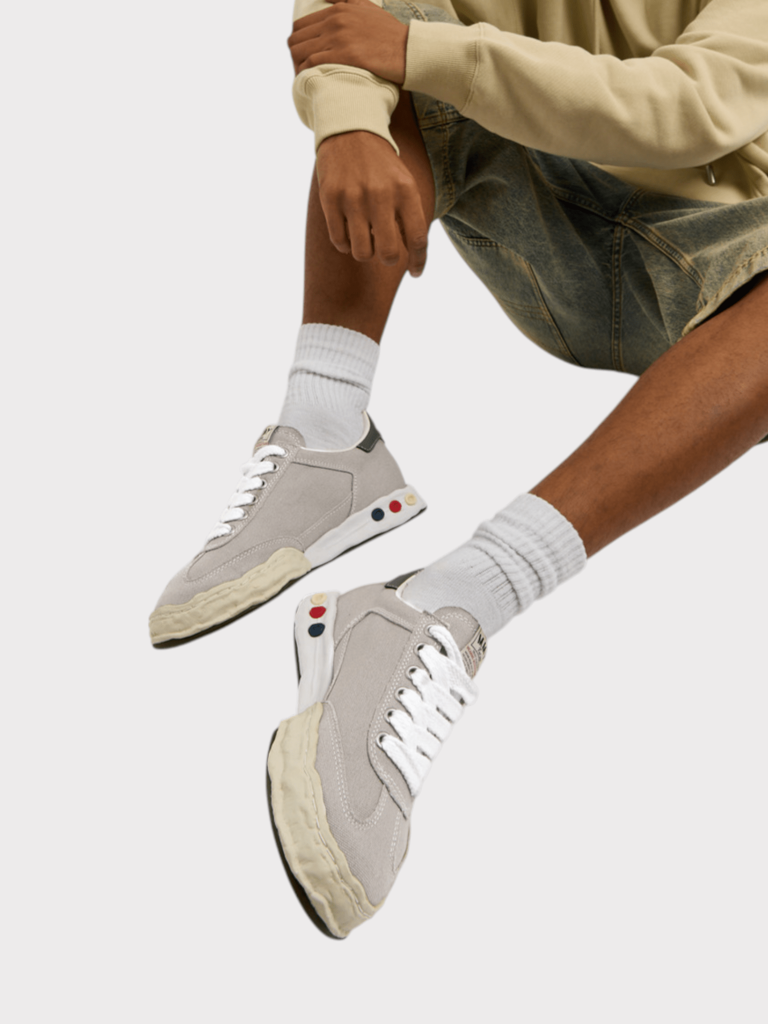 Maison Mihara Yasuhiro Herbie Canvas Sneaker Grey - Supplied FashionMaison Mihara