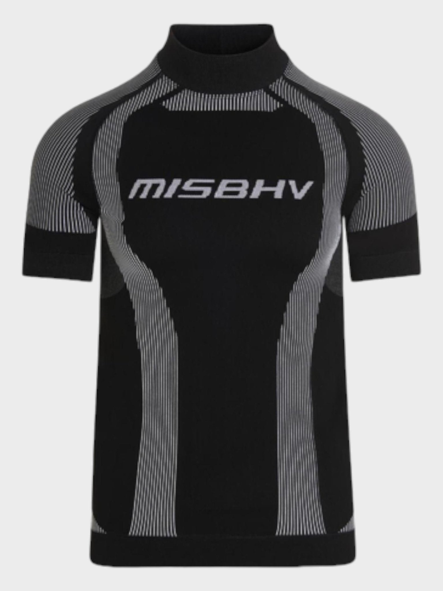 MISBHV Active Classic Short Sleeve Turtleneck Black - Supplied FashionMISBHV