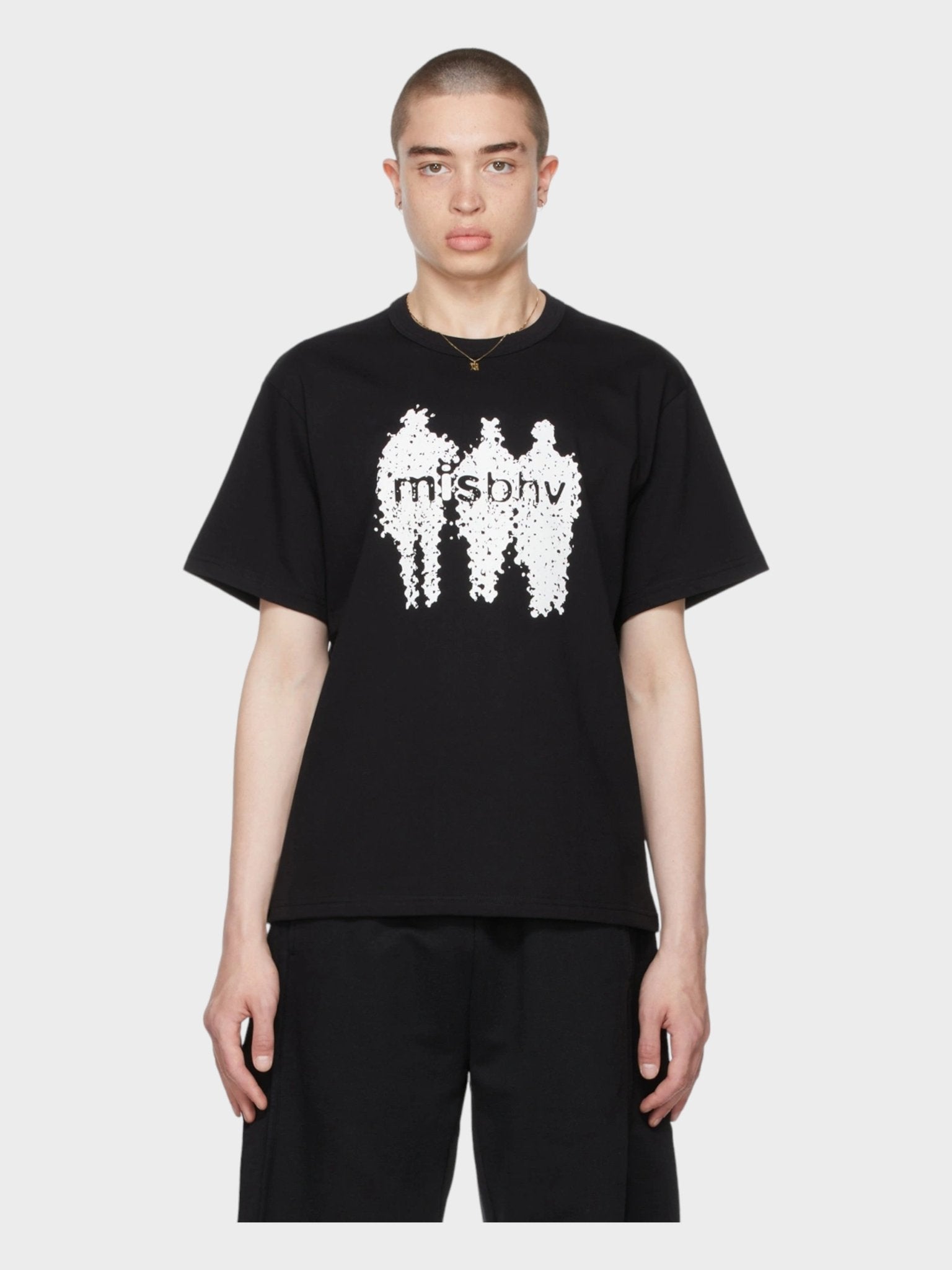 MISBHV Black Raster T Shirt Black - Supplied FashionMISBHV