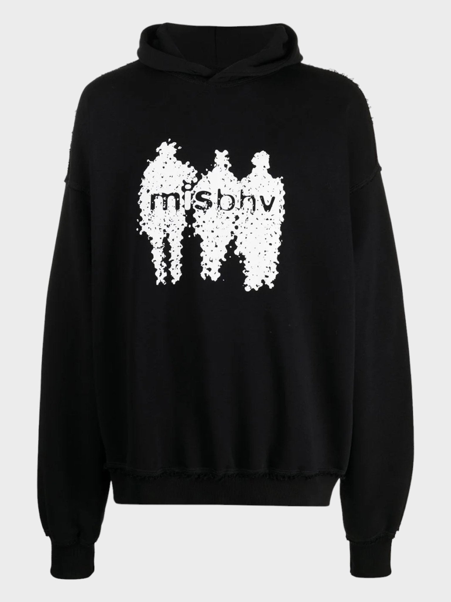 MISBHV Raster - print Cotton Hoodie In Black - Supplied FashionMISBHV