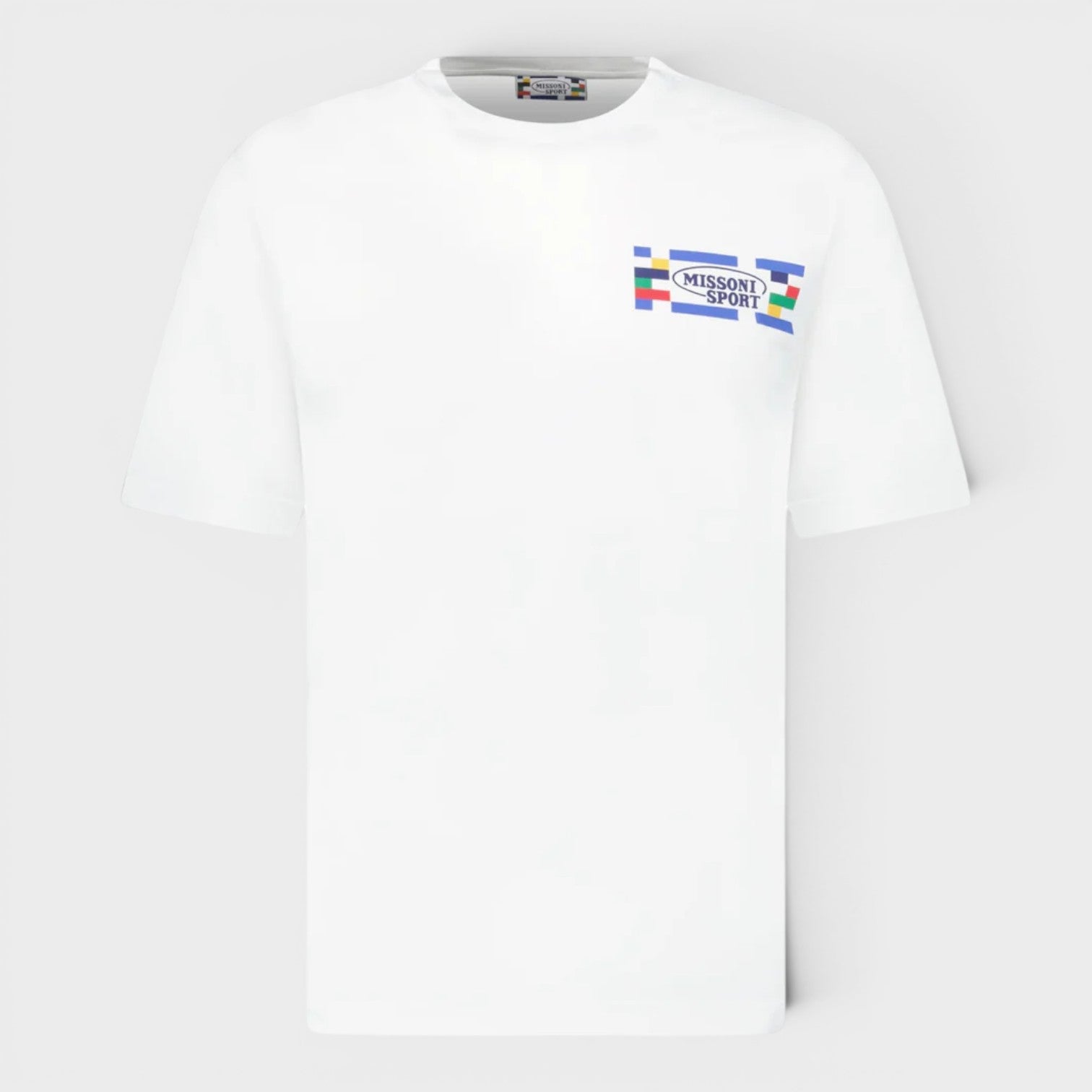 Sport Logo Crewneck T-Shirt White