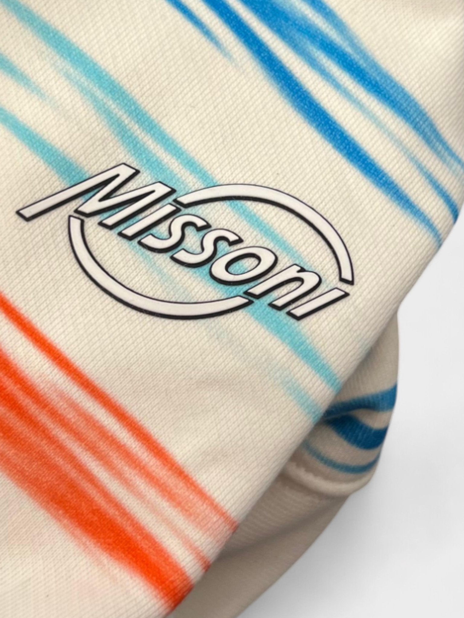 Missoni Printed Crewneck Sewatshirt Multi White - Supplied FashionMissoni