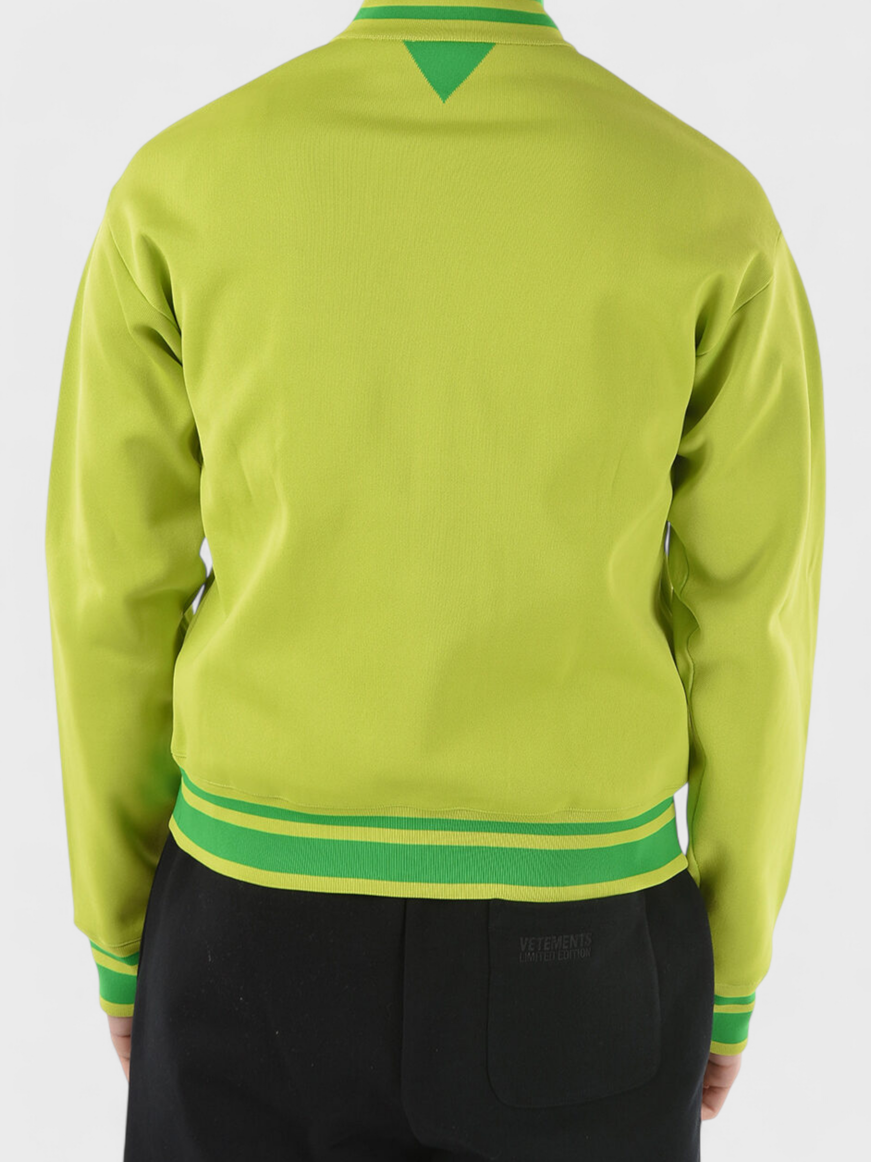 Bottega Veneta Technical Double Fabric Jacket Green