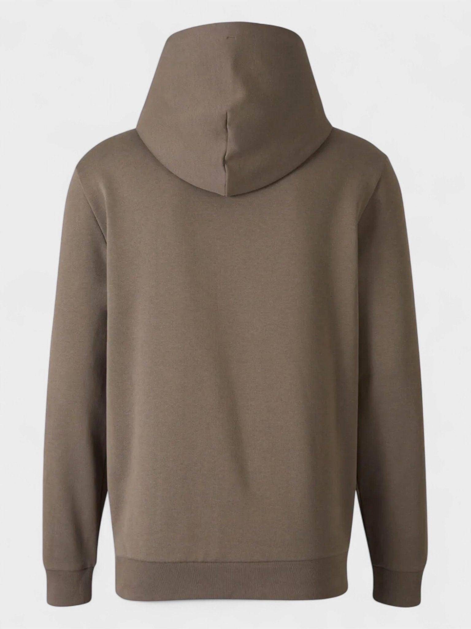 Moncler Chest Logo Hoodie Brown - Supplied FashionMoncler