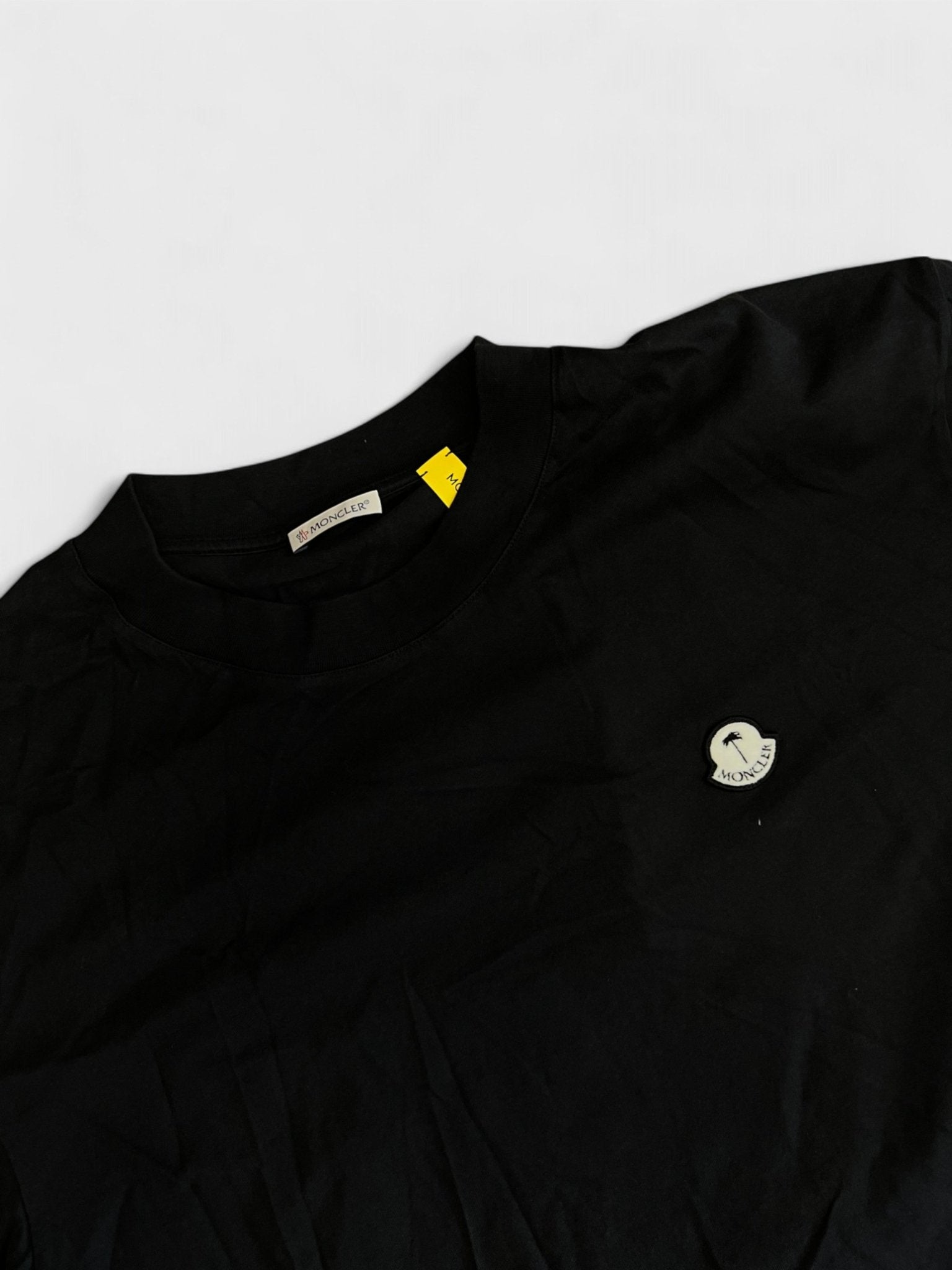 Moncler x Palm Angels T-Shirt Black White - Supplied FashionMoncler