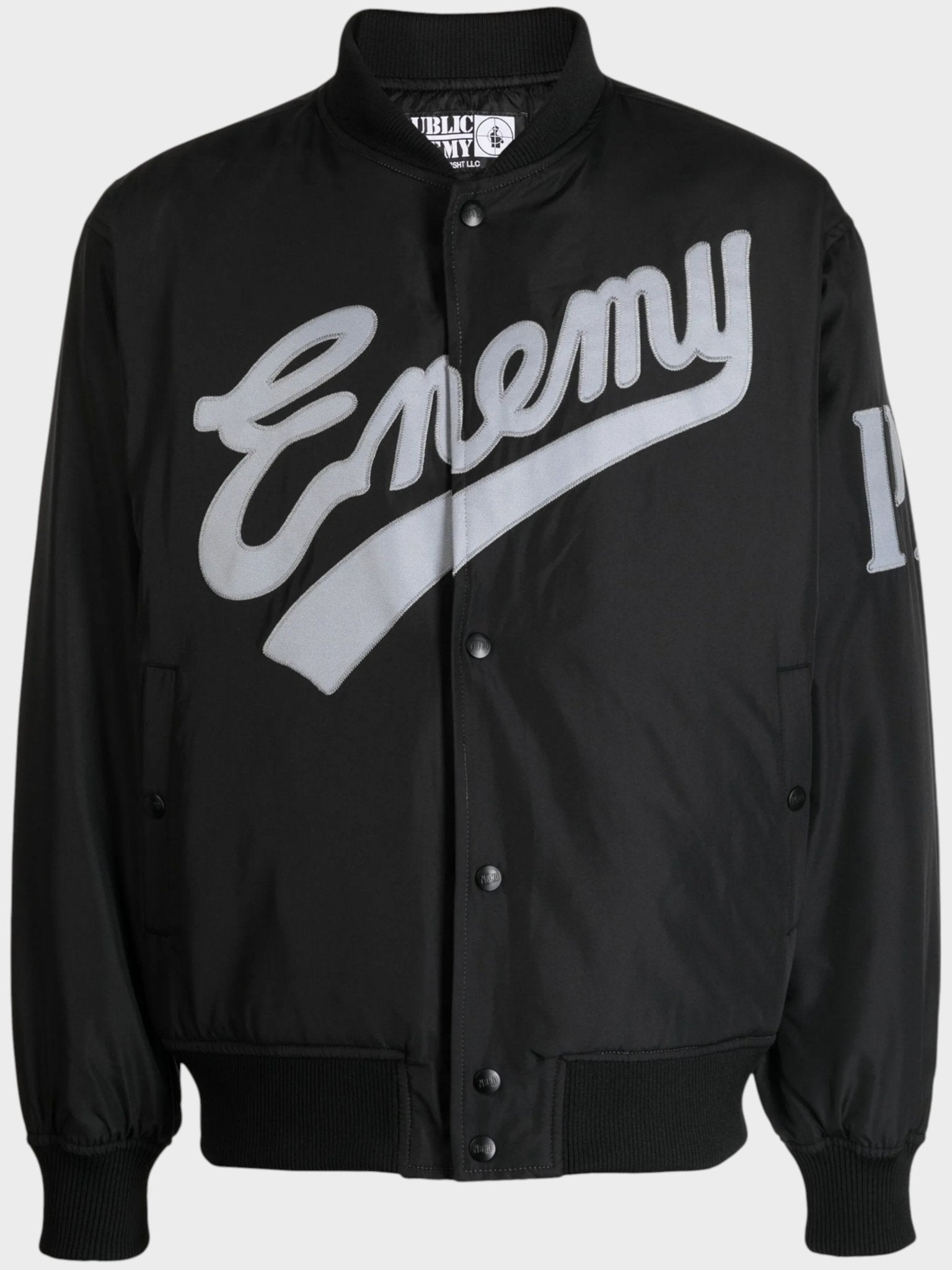 Neighborhood x Public Enemy x Majestic Baseball Jacket - Supplied FashionNeighborhood