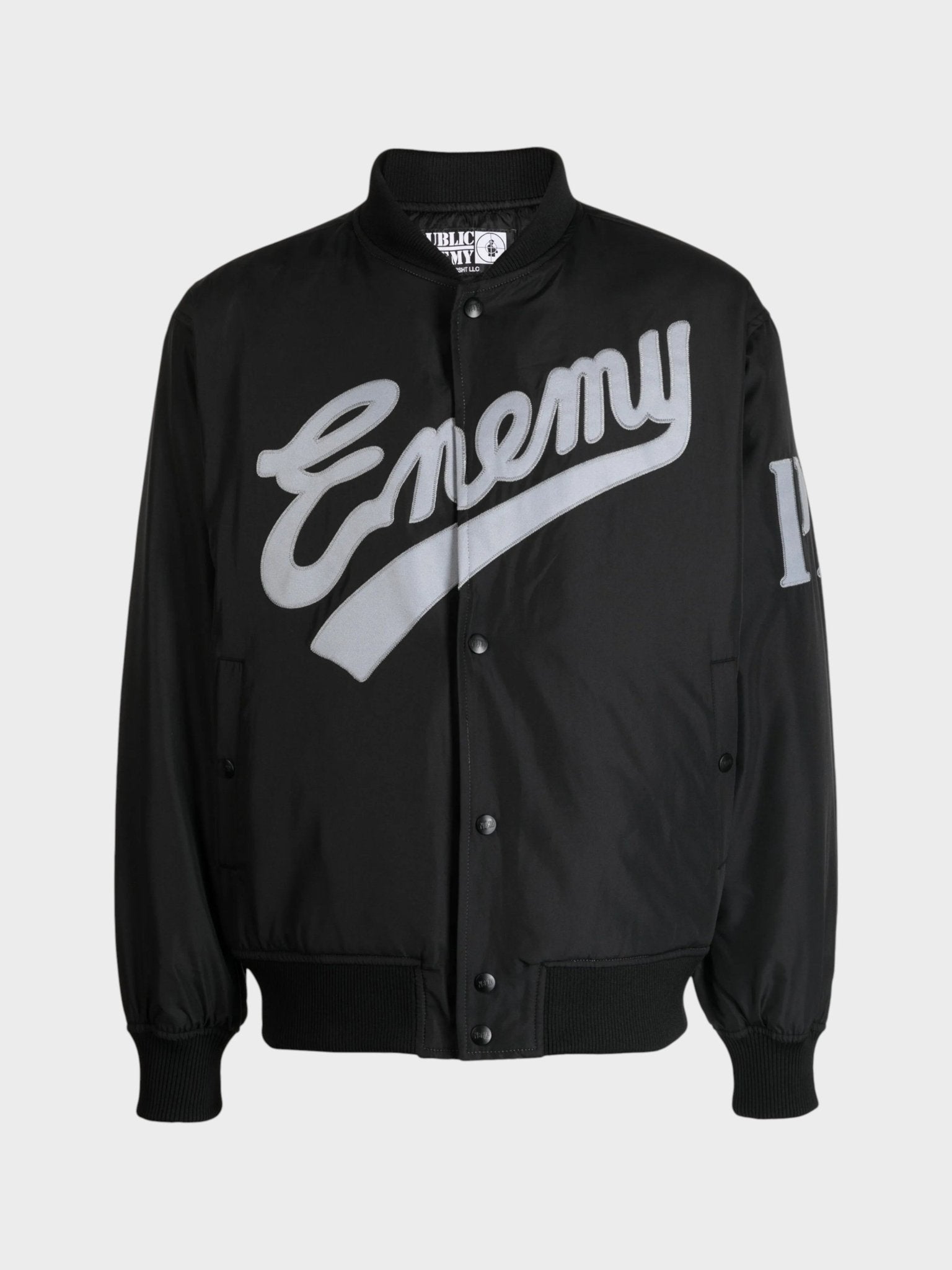 Neighborhood x Public Enemy x Majestic Baseball Jacket - Supplied FashionNeighborhood