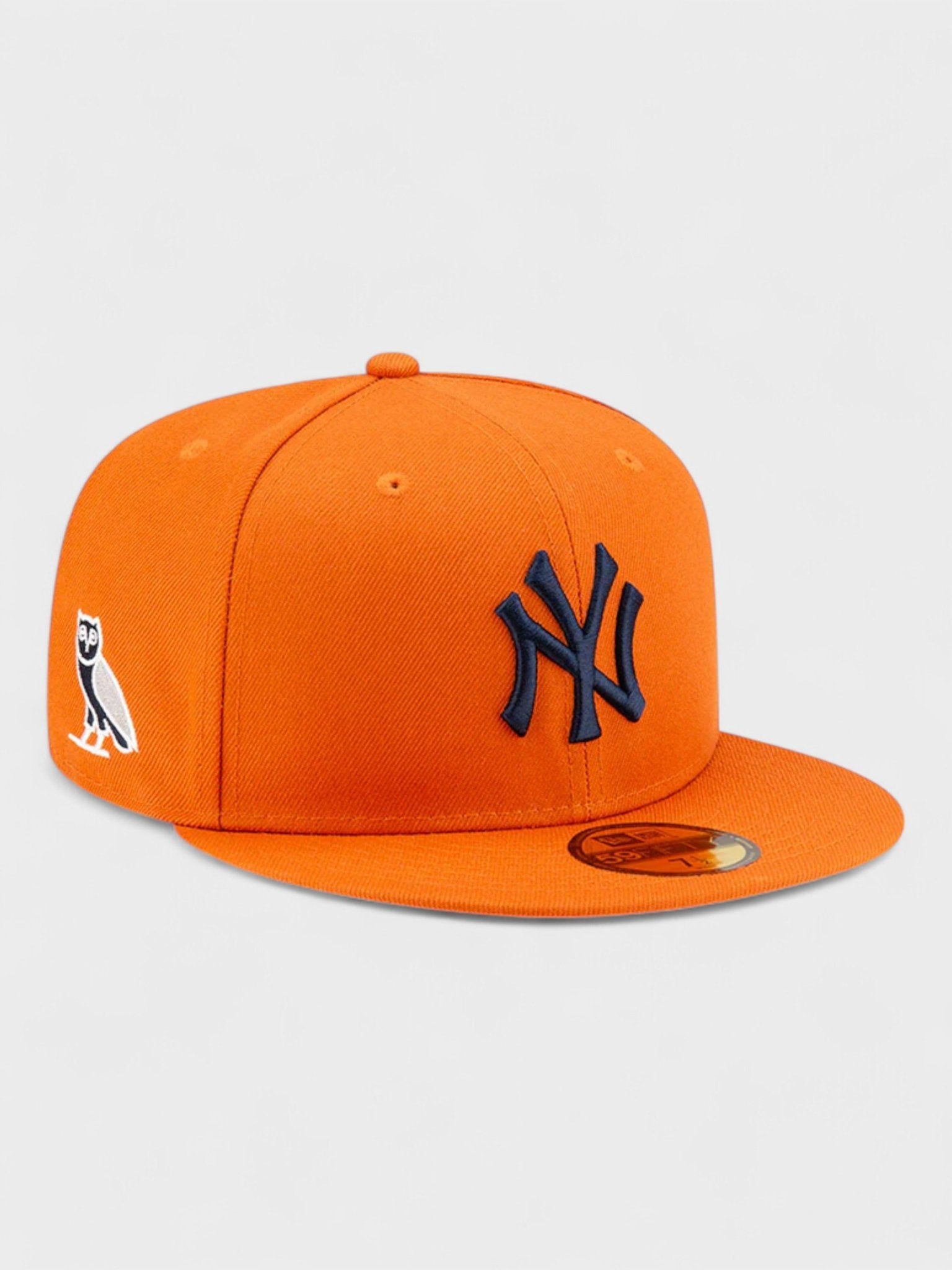 New Era OVO x MLB 2024 New York Yankees Fire Orange 59FIFTY Fitted Cap - Supplied FashionOVO