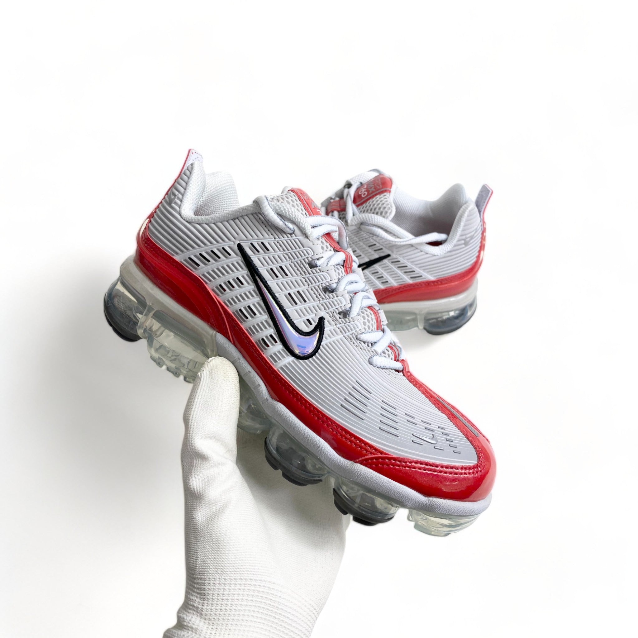 Nike Air VaporMax 360 'Grey/ Red' - Supplied LuxuryNike