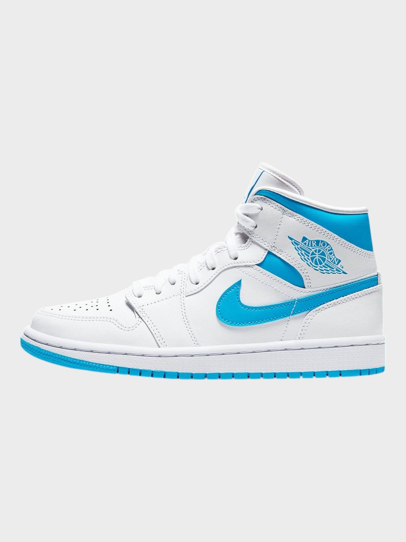 Nike Jordan 1 Mid UNC Blue White - Supplied FashionNike