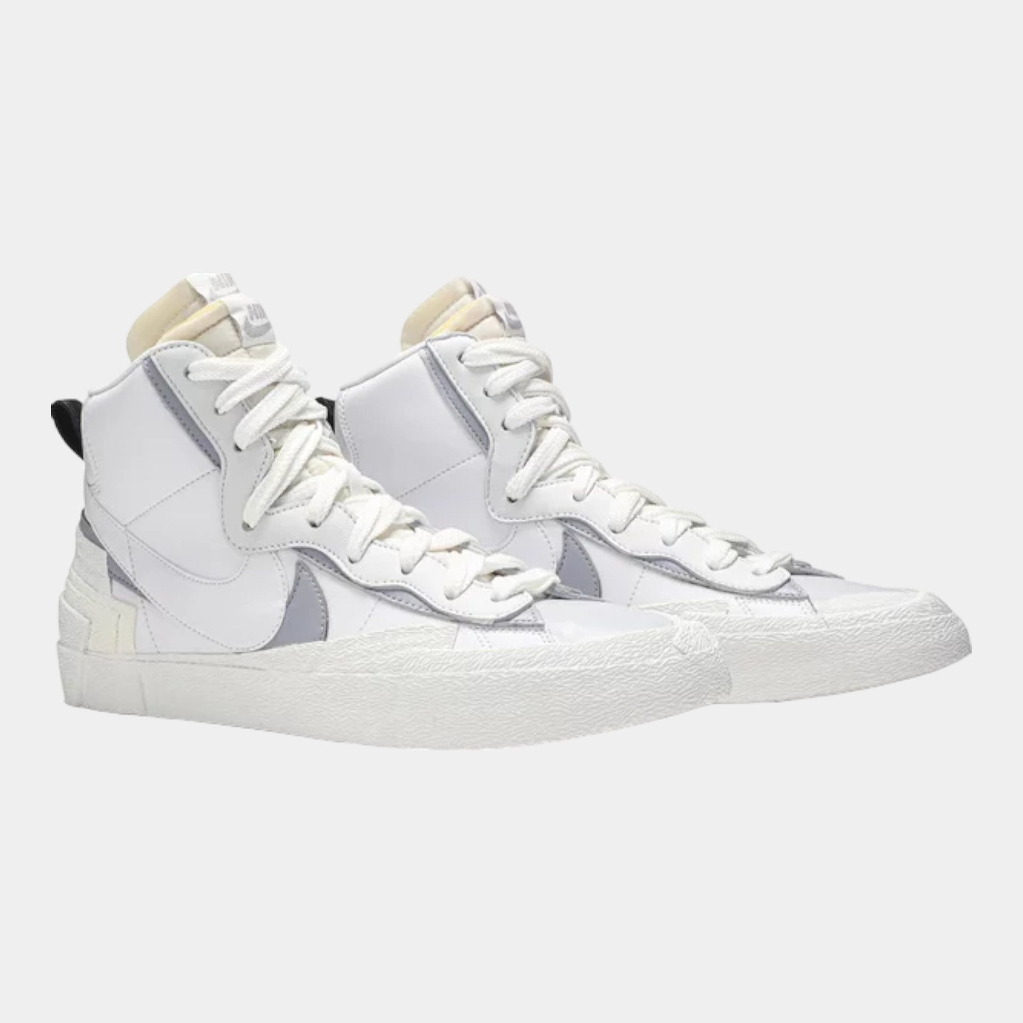 Nike sacai x Blazer Mid 'White Grey' - Supplied LuxuryNike