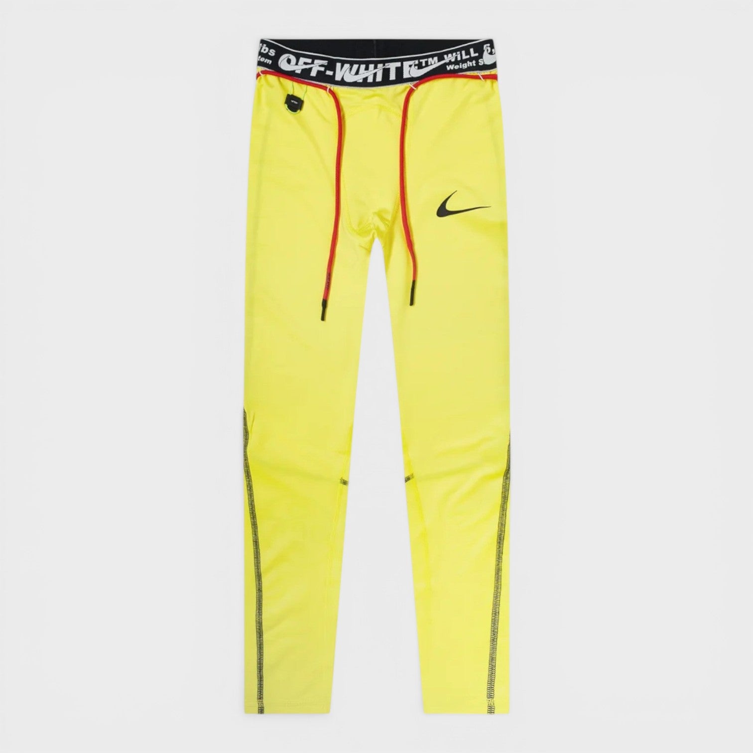 Nike x Off-White Pro Running Tights Opti Yellow