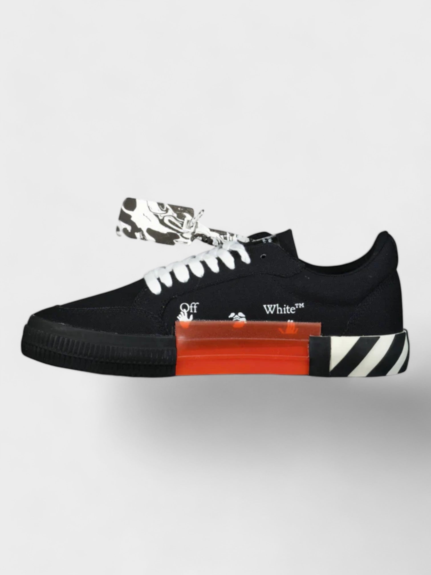 Off-White 2.0 Low Vulcanized Black Yellow - Supplied LuxuryOff-White