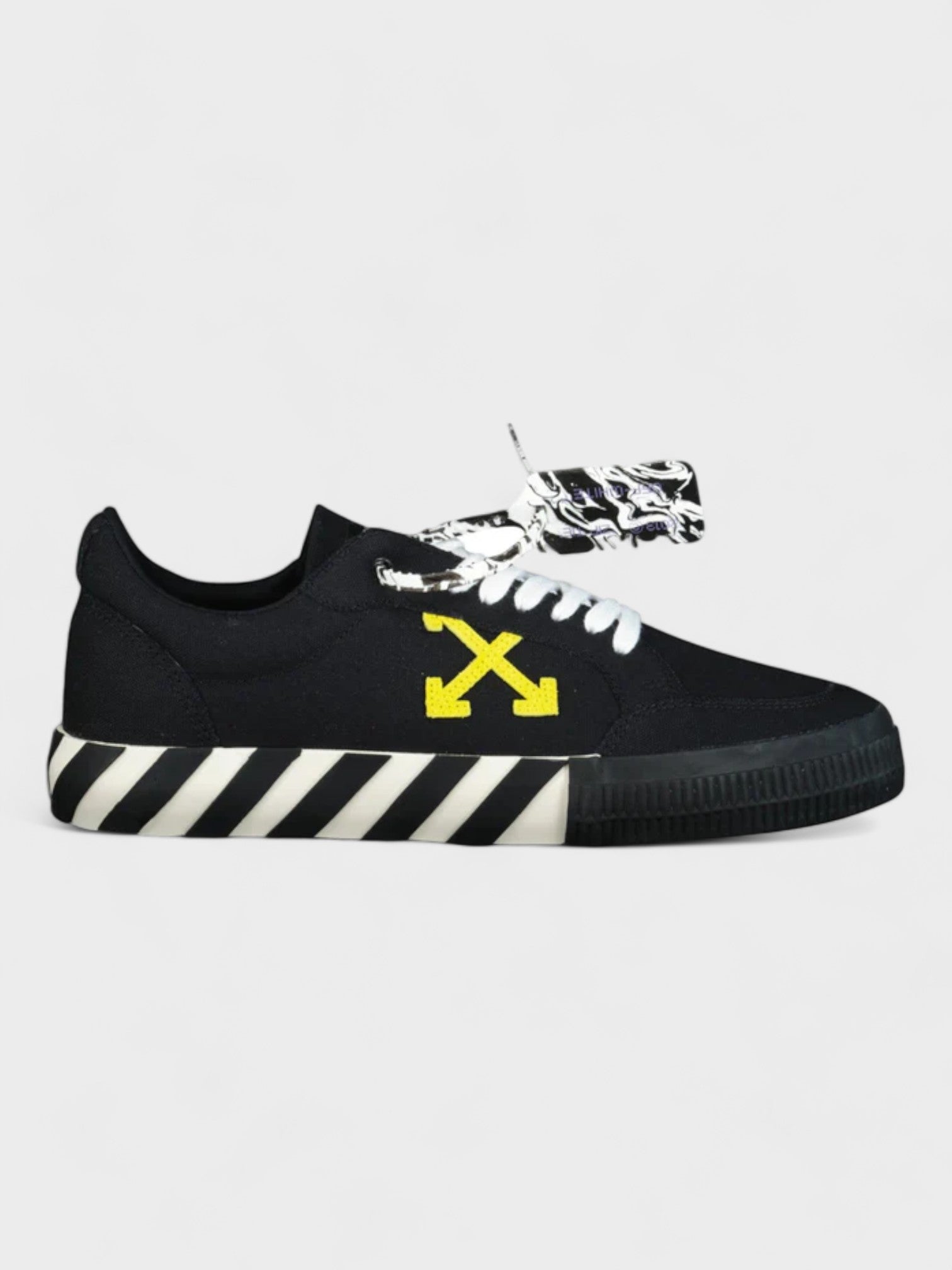 Off-White 2.0 Low Vulcanized Black Yellow - Supplied LuxuryOff-White