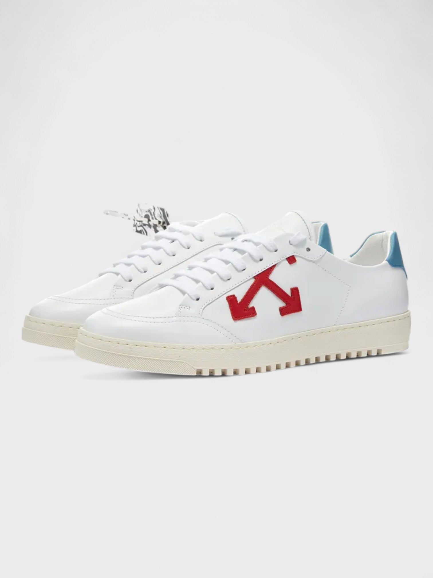 Off-White 2.0 Sneaker Calf Leather White/Red - Supplied LuxuryOff-White