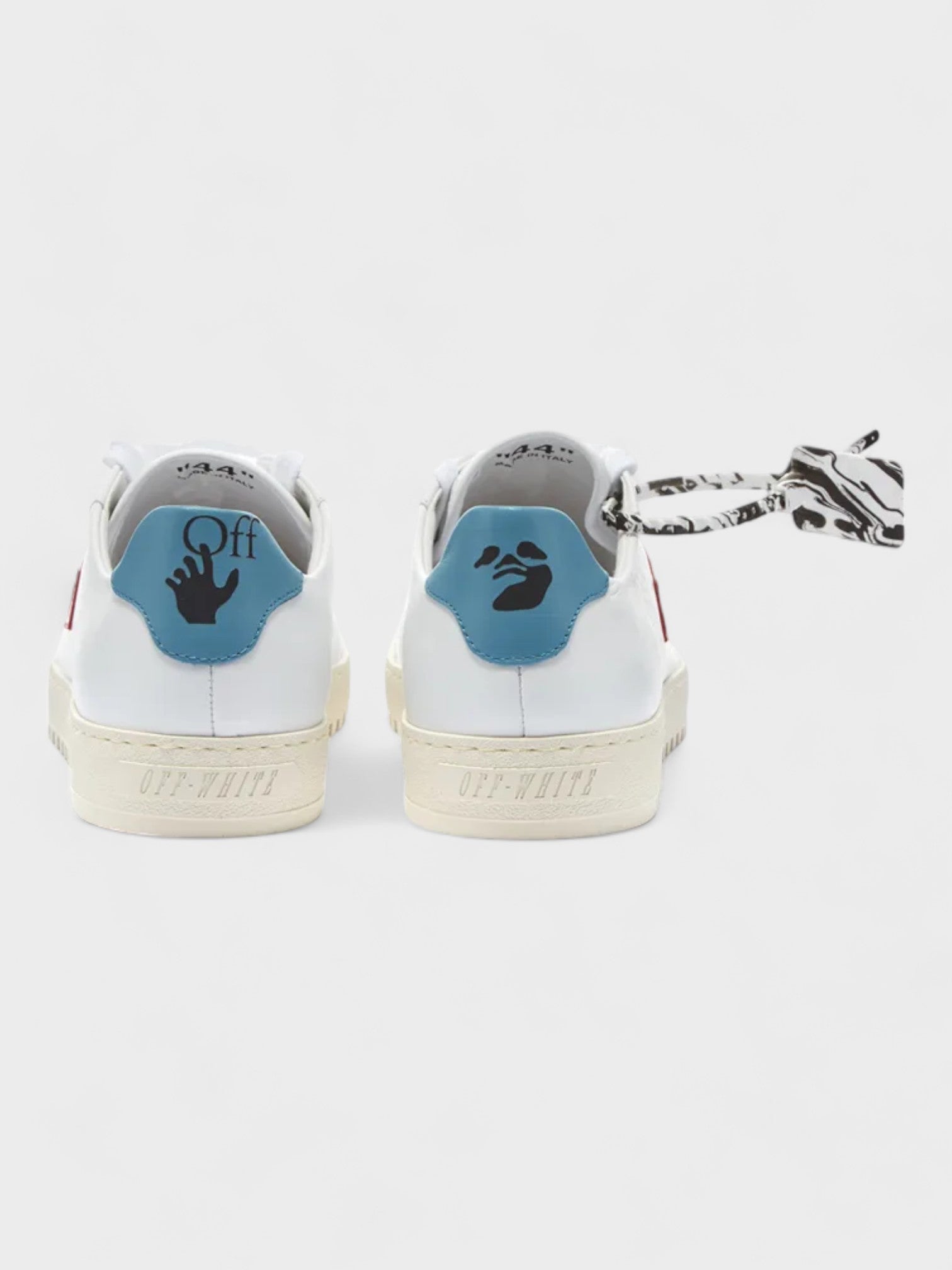 Off-White 2.0 Sneaker Calf Leather White/Red - Supplied LuxuryOff-White