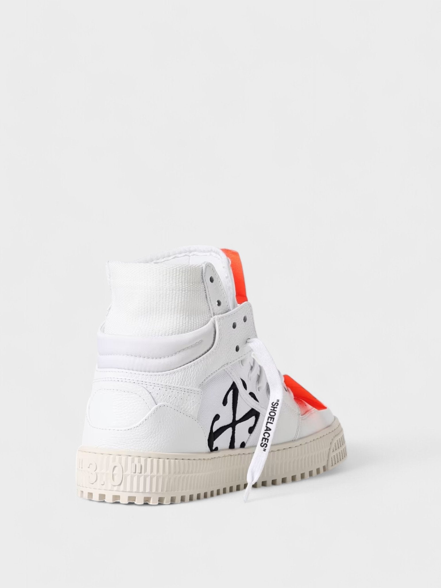 Off - White 3.0 Off Court Calf Leather White Orange - Supplied FashionOff White