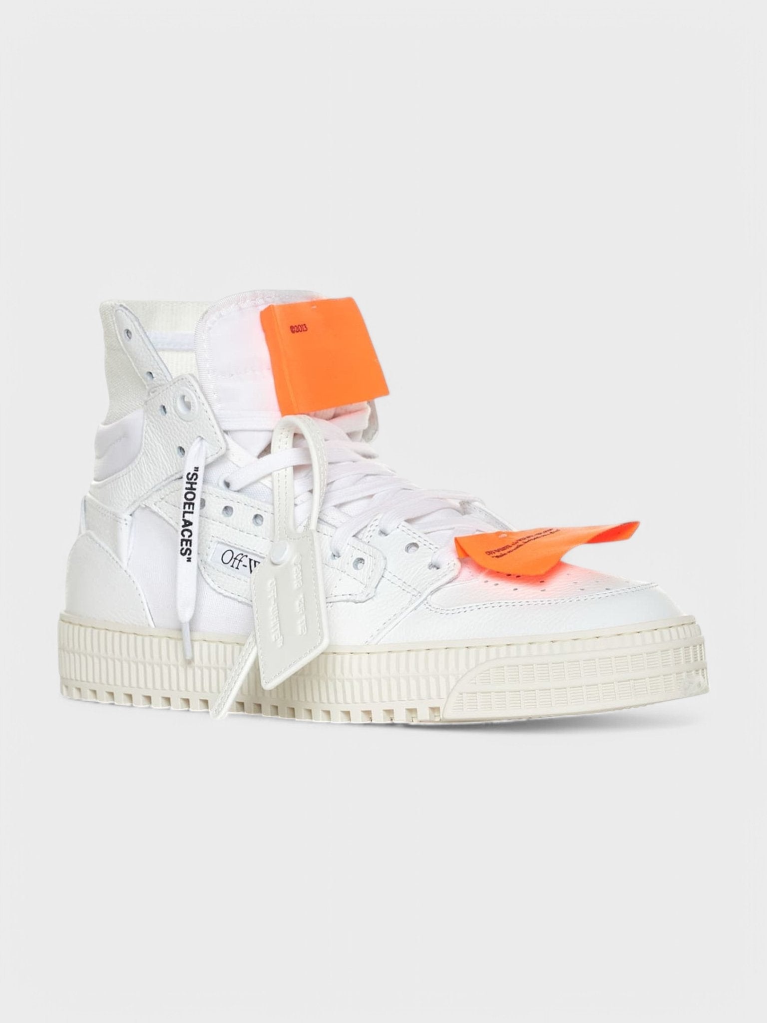 Off - White 3.0 Off Court Calf Leather White Orange - Supplied FashionOff White