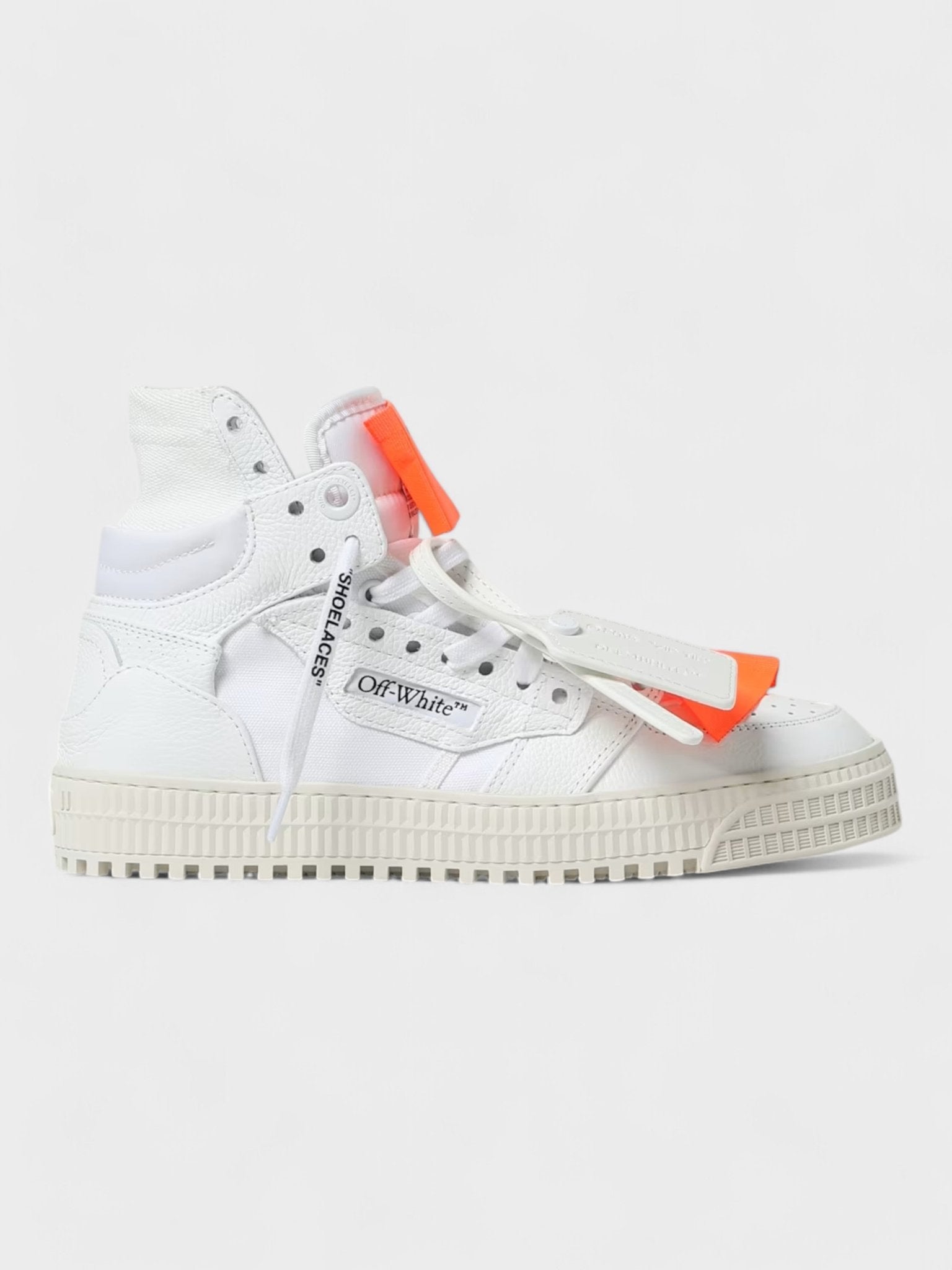 Off - White 3.0 Off Court Calf Leather White Orange - Supplied FashionOff White