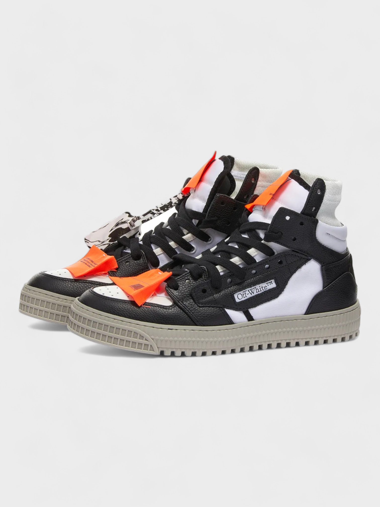 Off-White 3.0 Off Court Leather Sneaker White Black Wmns - Supplied LuxuryOff-White