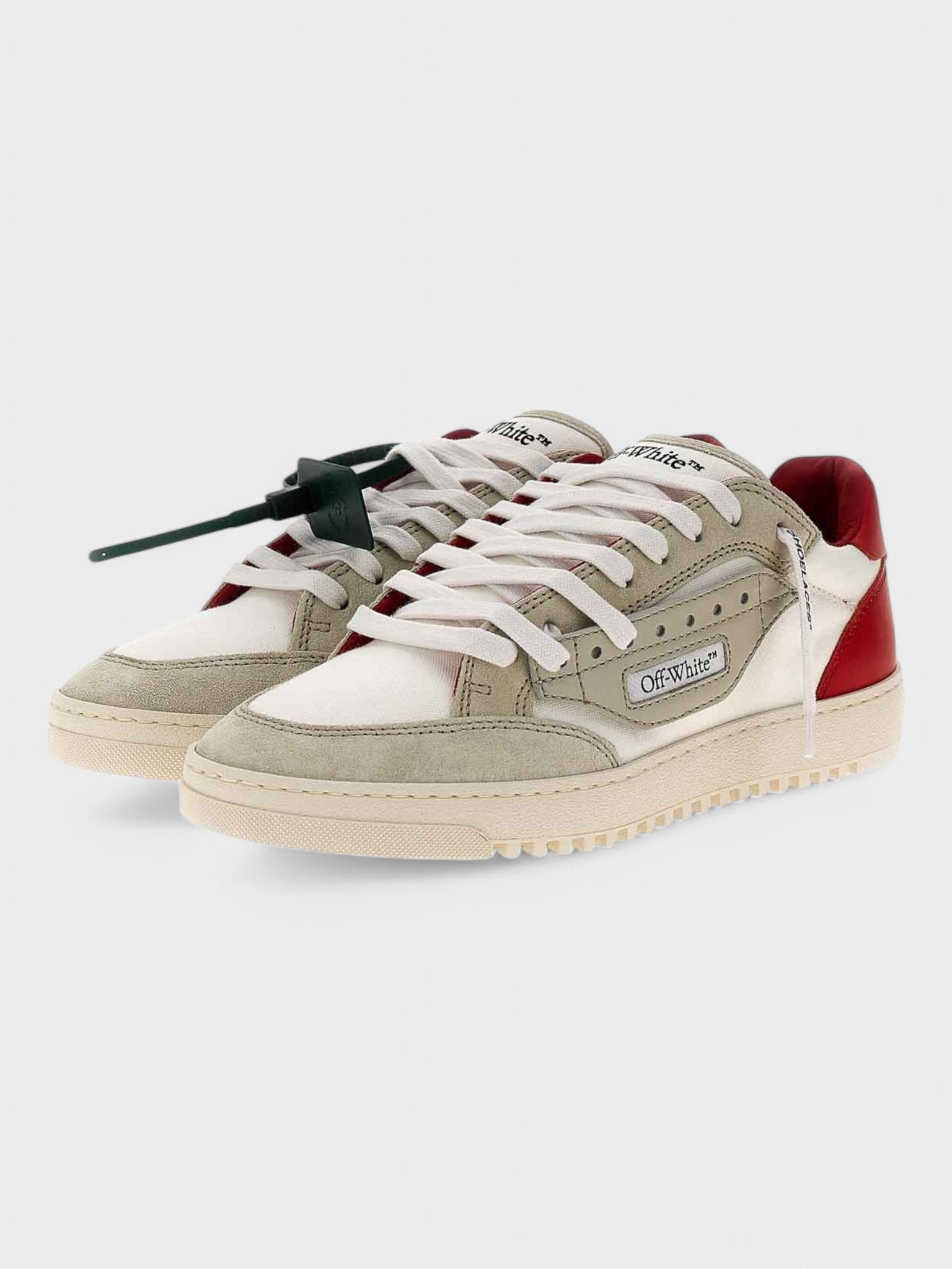 Off - White 5.0 Low 'White Grey Red' - Supplied FashionSupplied Fashion