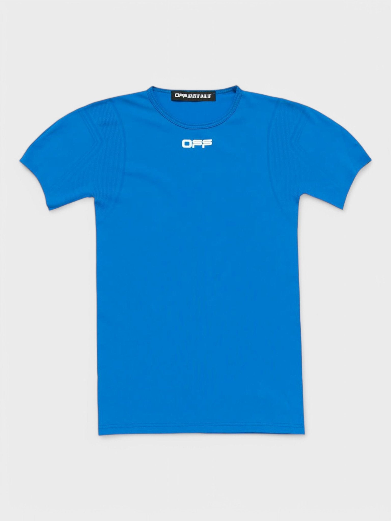 Off - White Active Seamless S/S Tee Blue - Supplied FashionOFF WHITE