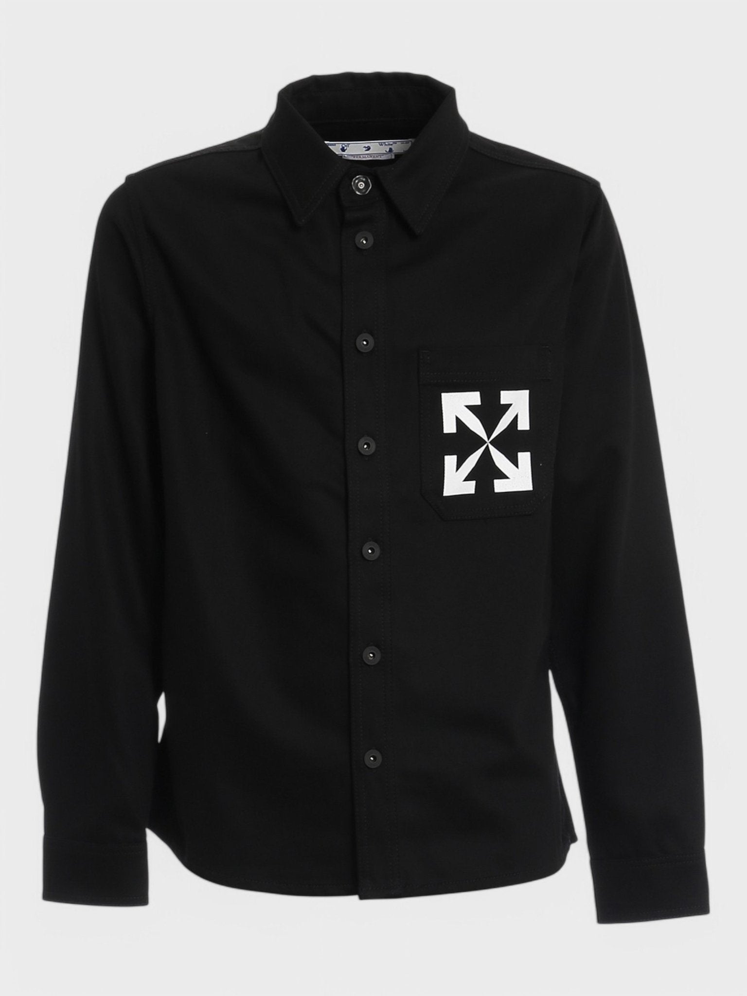 Off - White Arrow Denim Shirt 'Black' - Supplied FashionSupplied Fashion