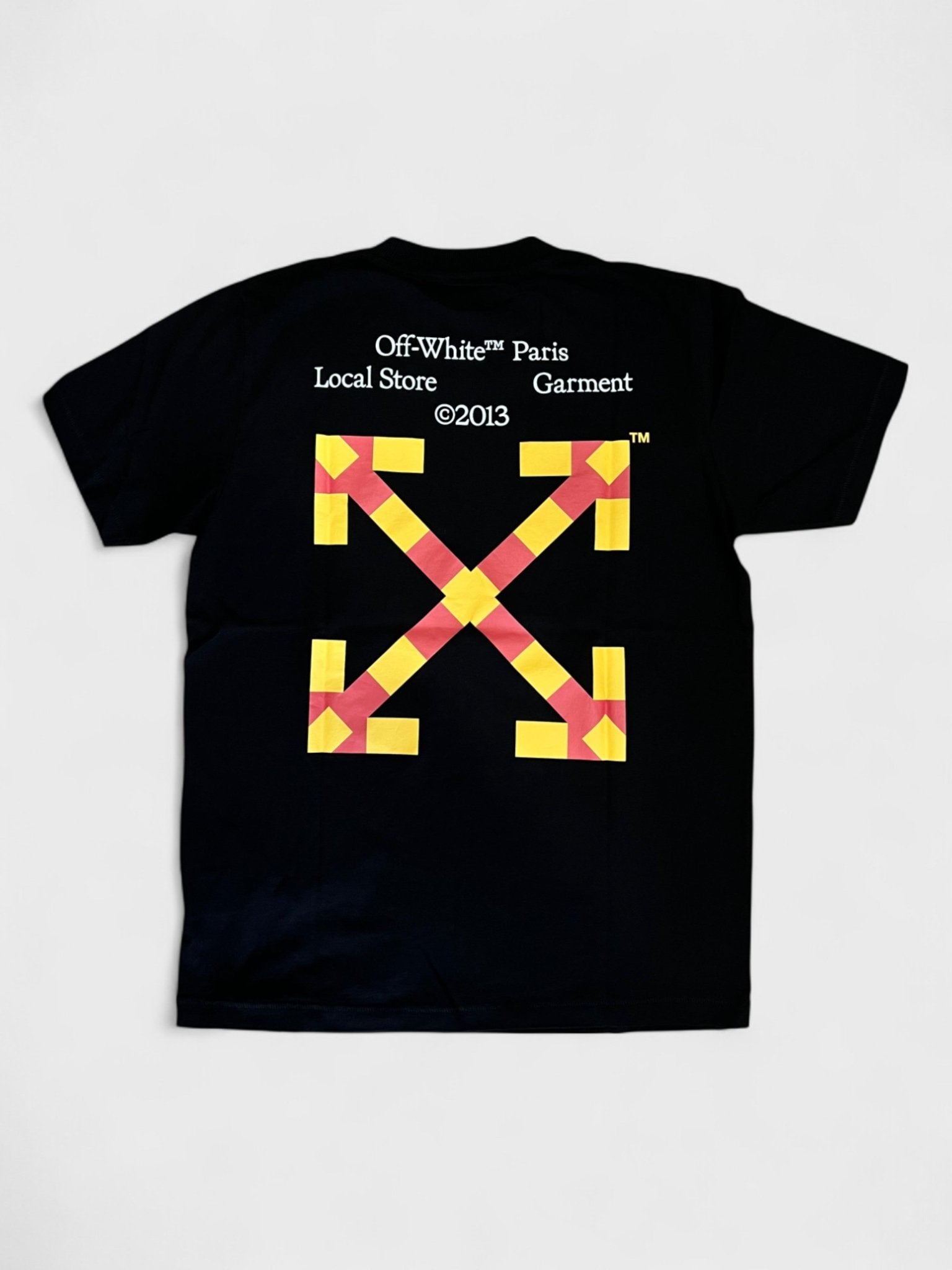 Off - White Arrow Paris T-Shirt Black - Supplied FashionOff - White