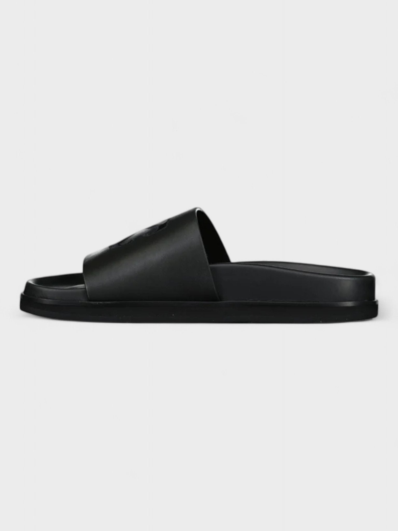 Off - White Arrow Pool Sliders Black - Supplied FashionOff - White