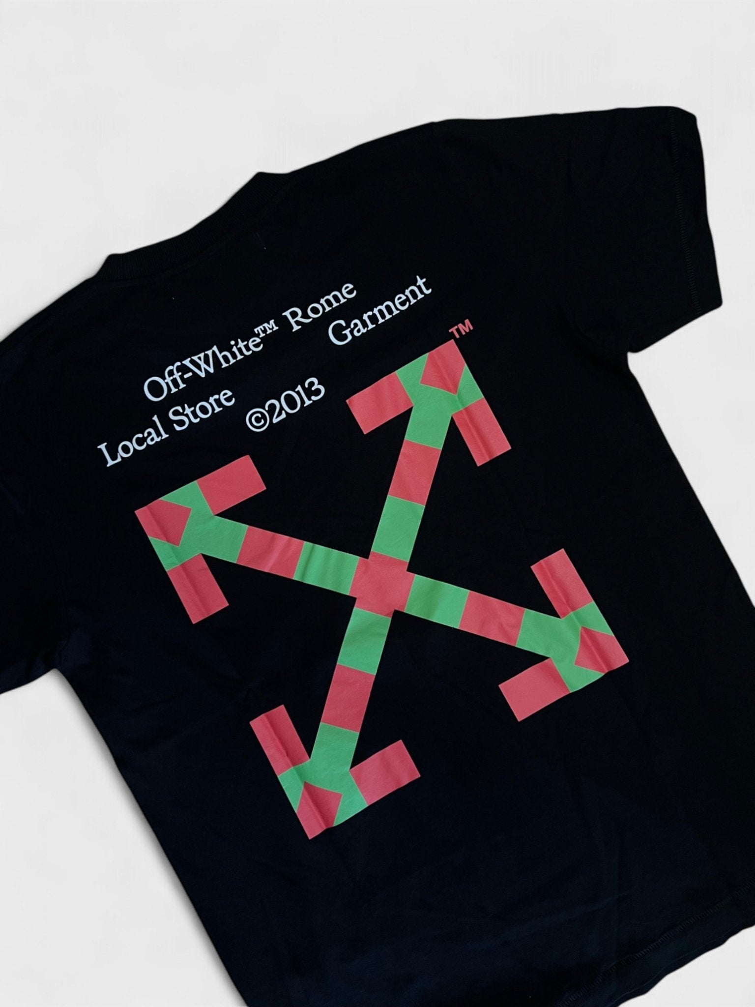 Off - White Arrow Rome T-Shirt Black - Supplied FashionOff - White