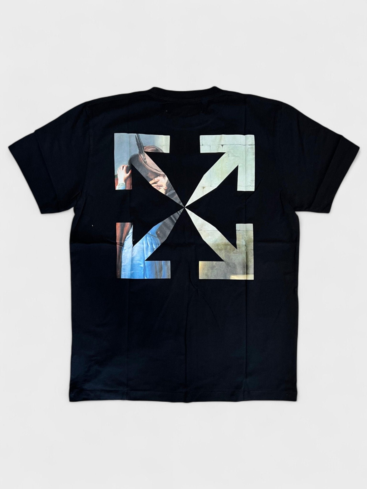 Off - White Arrow Slim T-Shirt Black Francesco Hayez - Supplied FashionOff - White
