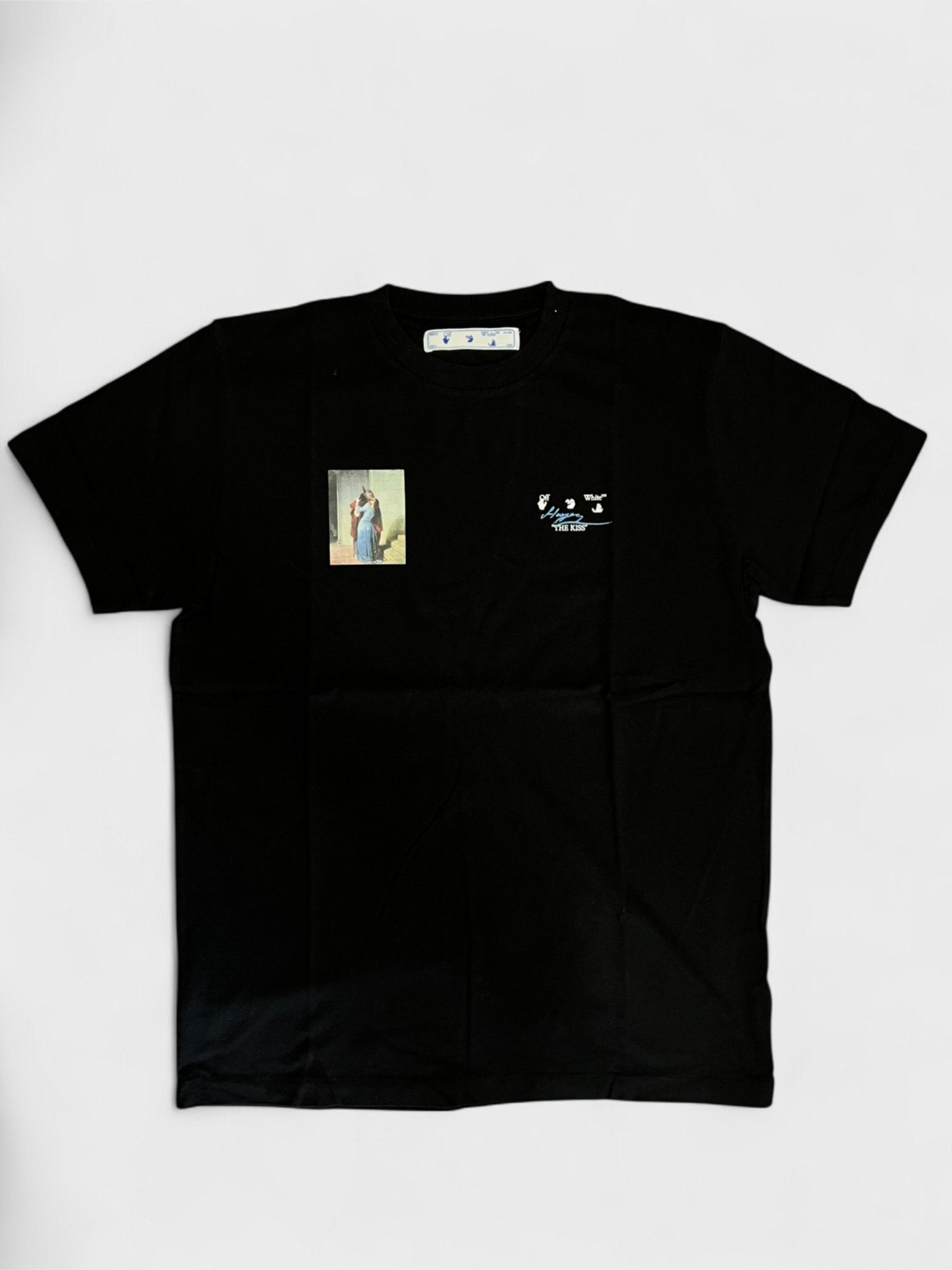 Off - White Arrow Slim T-Shirt Black Francesco Hayez - Supplied FashionOff - White