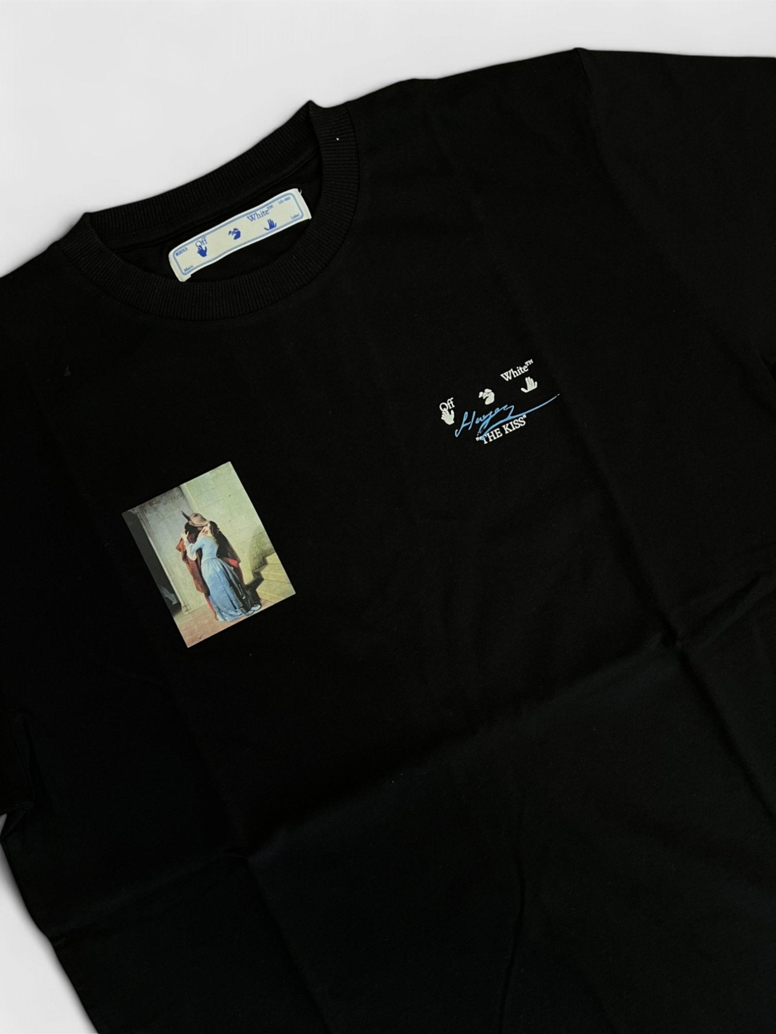 Off - White Arrow Slim T-Shirt Black Francesco Hayez - Supplied FashionOff - White