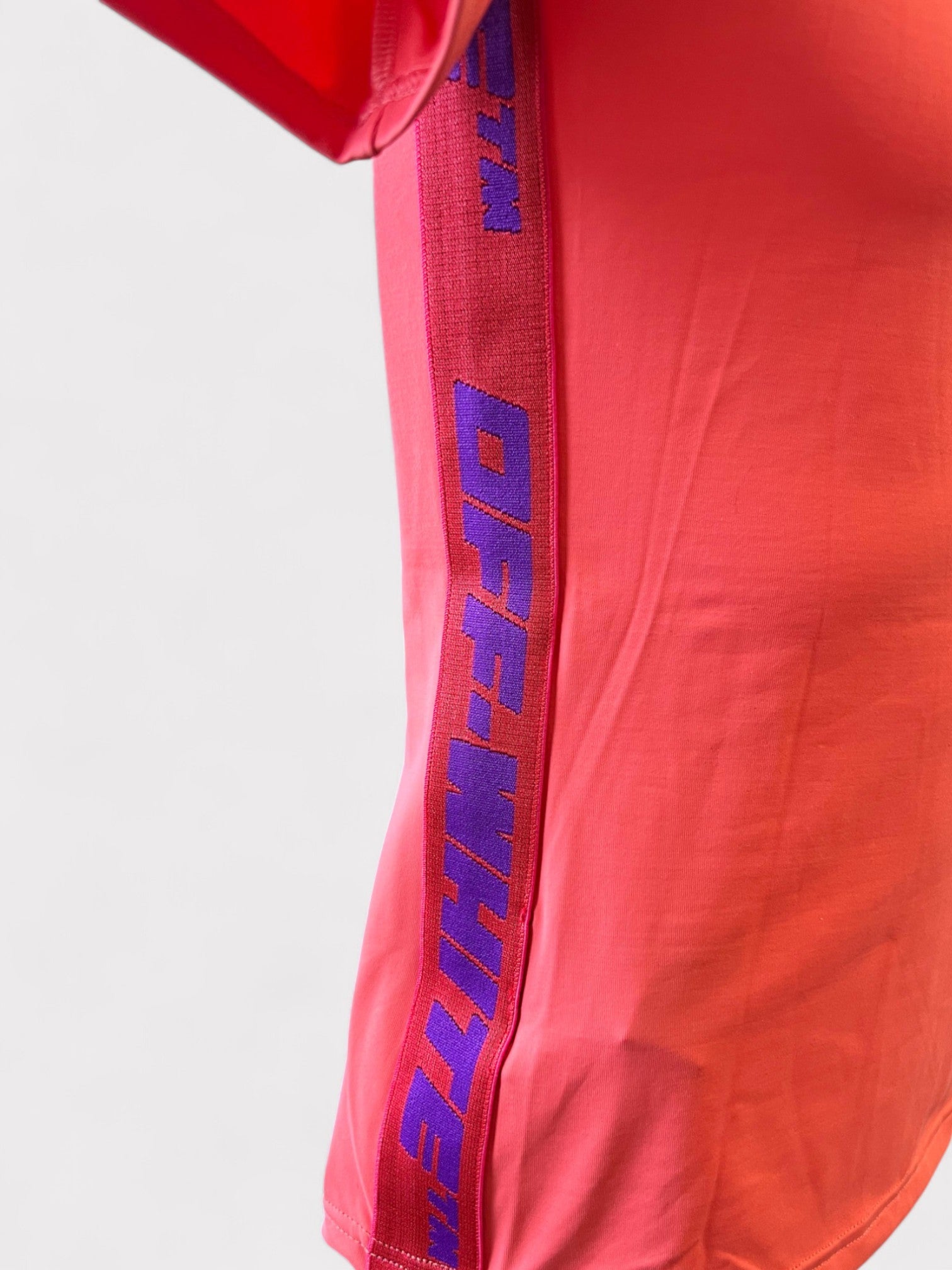 Off - white Athletic T-Shirt Coral Red - Supplied FashionOff - White