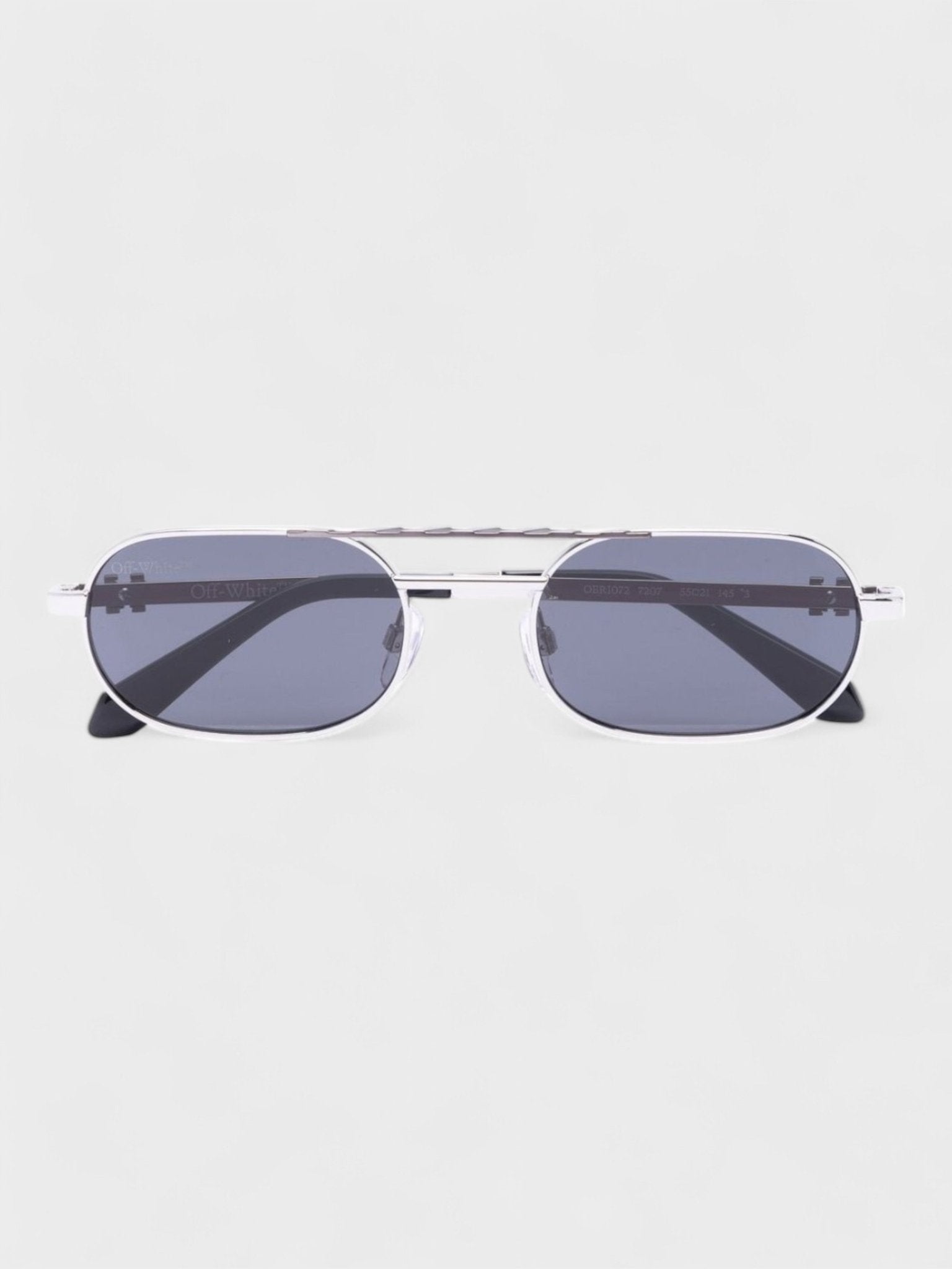 Off - White Baltimore Sunglasses Silver Dark Grey - Supplied FashionOff White