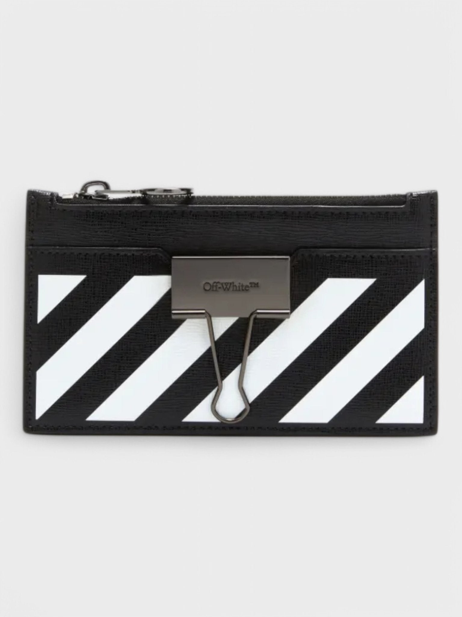 Off - White Binder Zipped Card Case - Supplied FashionOFF WHITE