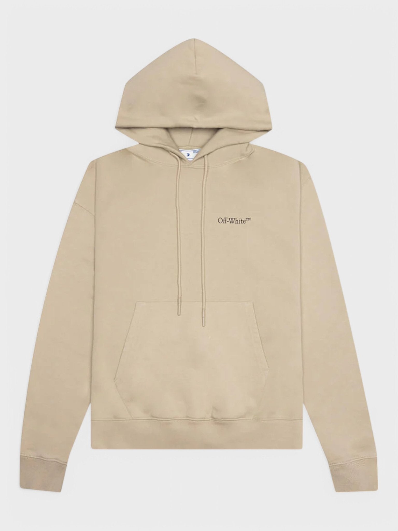 Off - White Caravag Crowning Over Hoodie Cream - Supplied FashionOFF WHITE