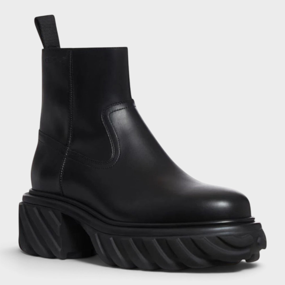 Exploration Motor Ankle Boot Black