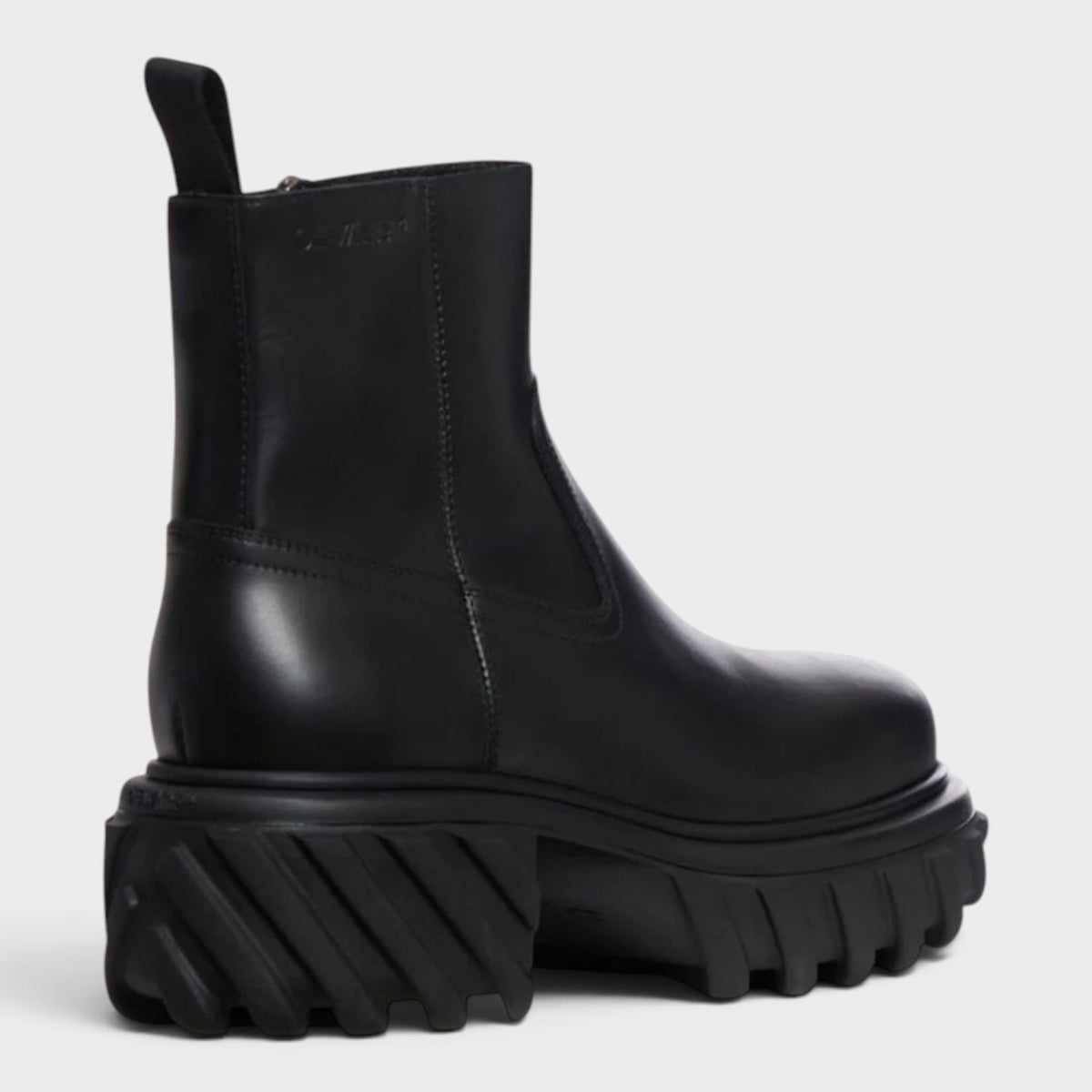 Exploration Motor Ankle Boot Black