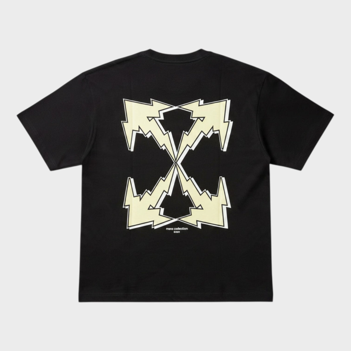 Bolt Arrow Skate Fit T Shirt Black